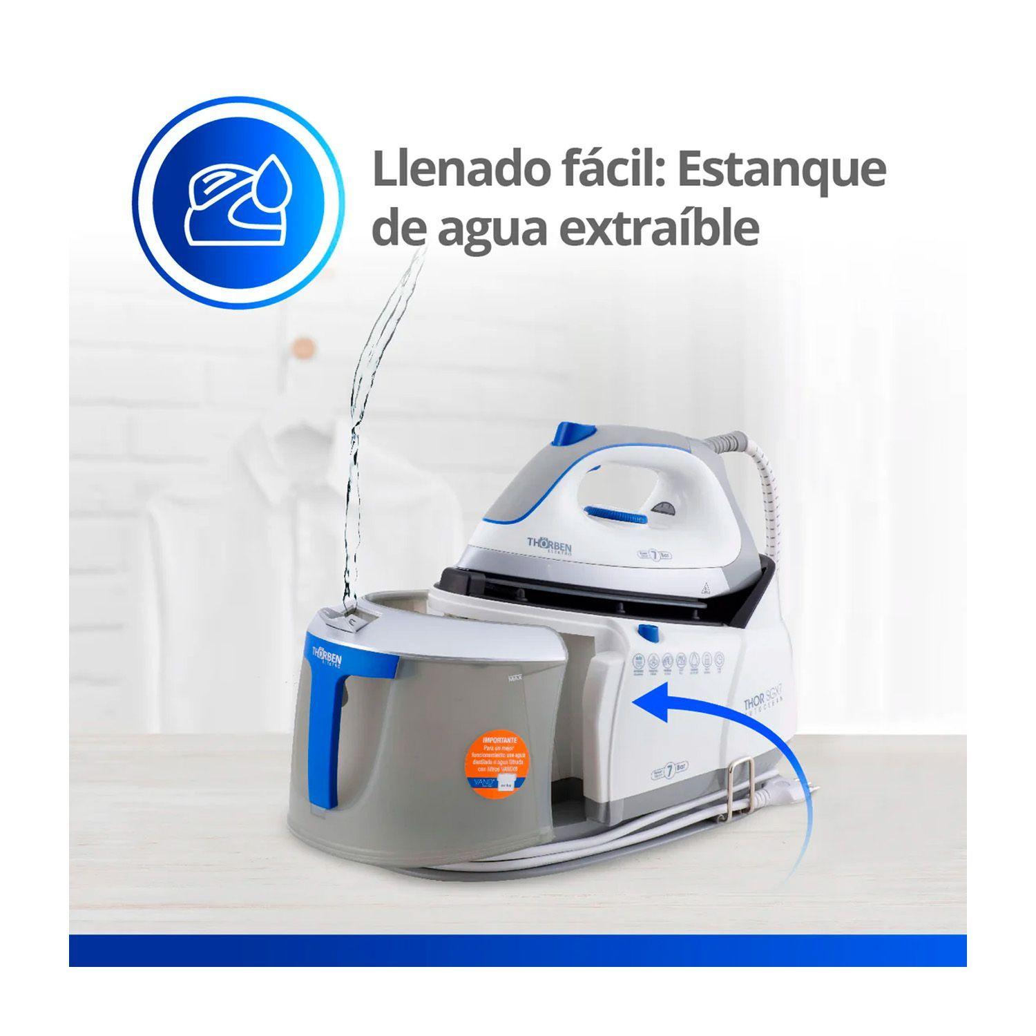 Centro de Planchado Thorben Thor SGX7 Autoclean 2000W-4