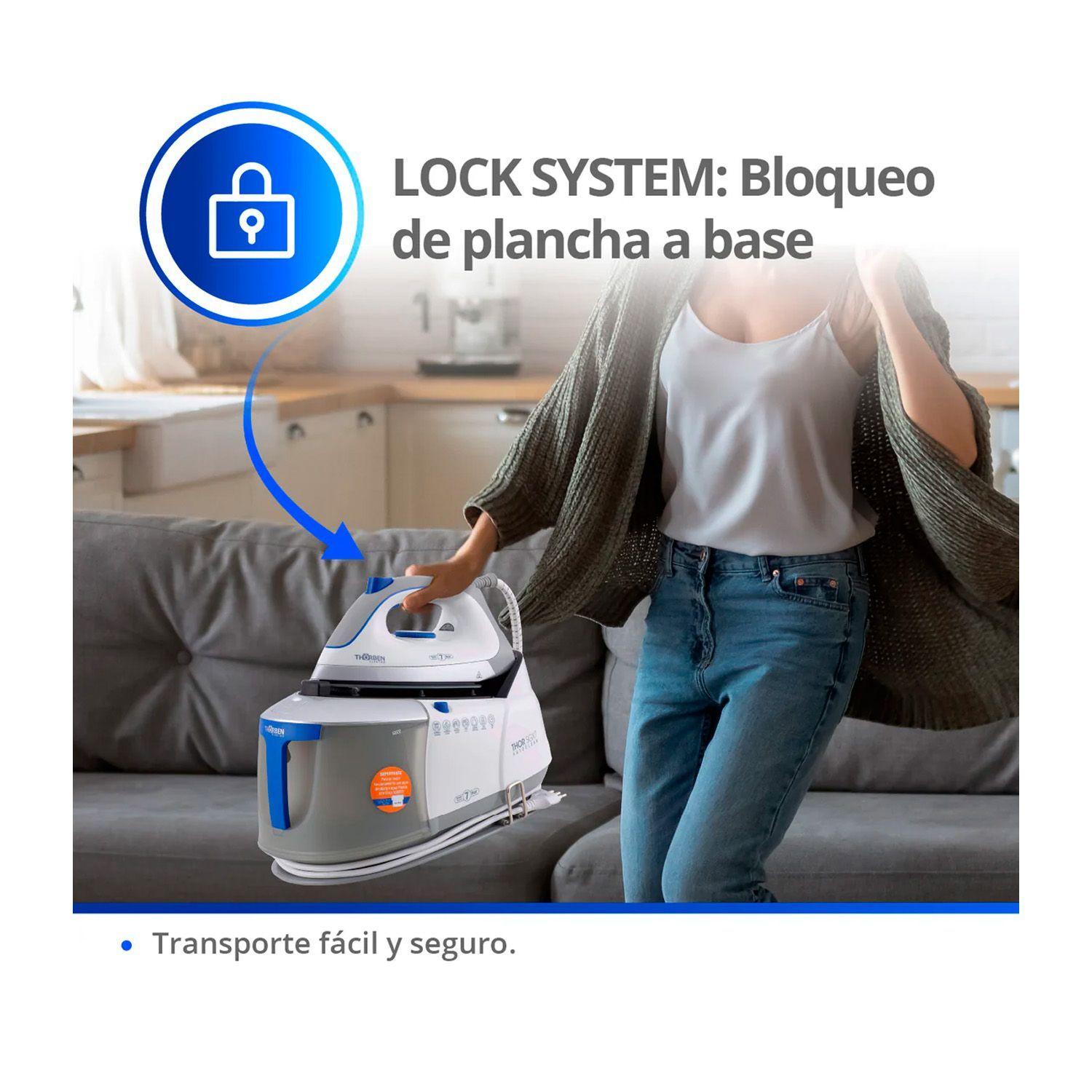 Centro de Planchado Thorben Thor SGX7 Autoclean 2000W-5