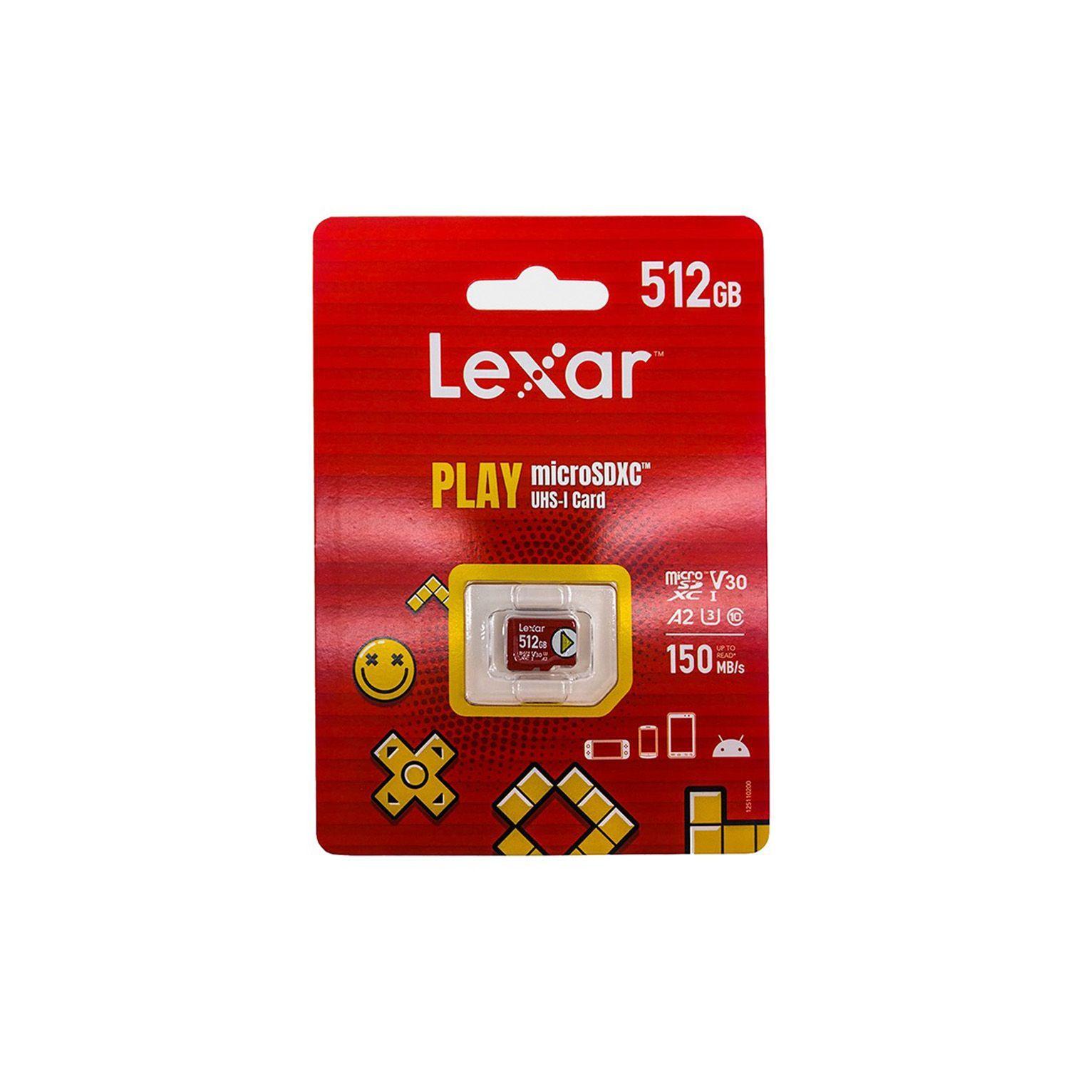 Tarjeta de Memoria Lexar 512GB Micro SDXC 150mb/s-2
