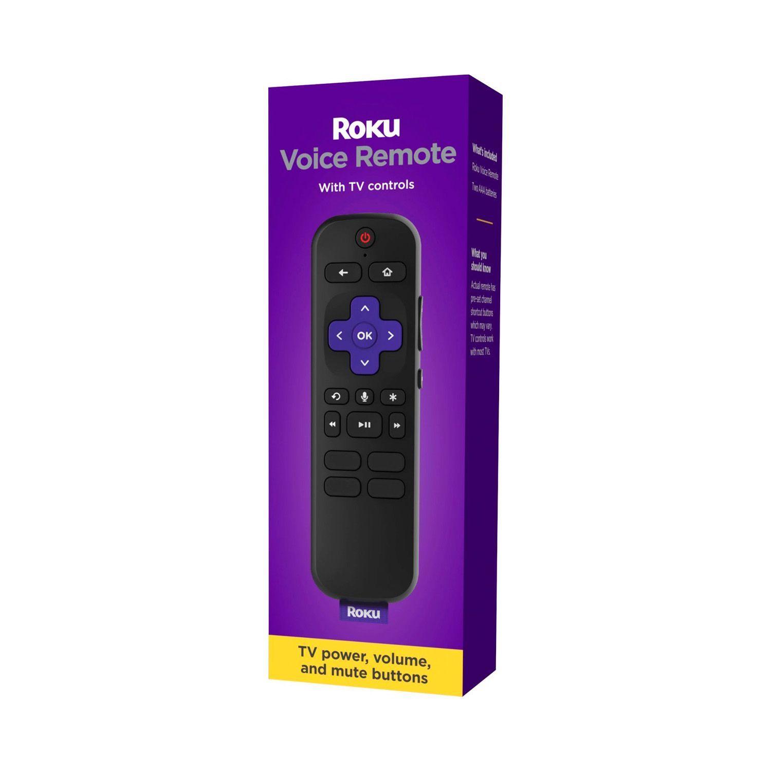 Control Remoto de Voz Roku RCAL7MX Negro-0