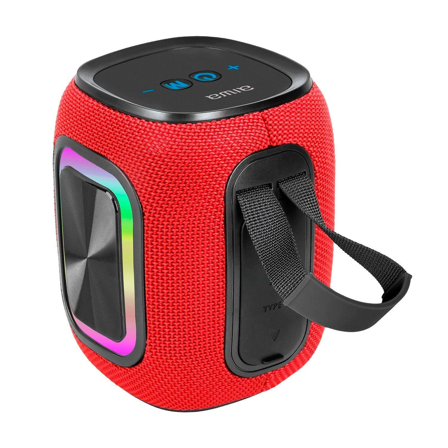 Parlante Portátil Inalámbrico Aiwa KB61 Rojo 12W-3