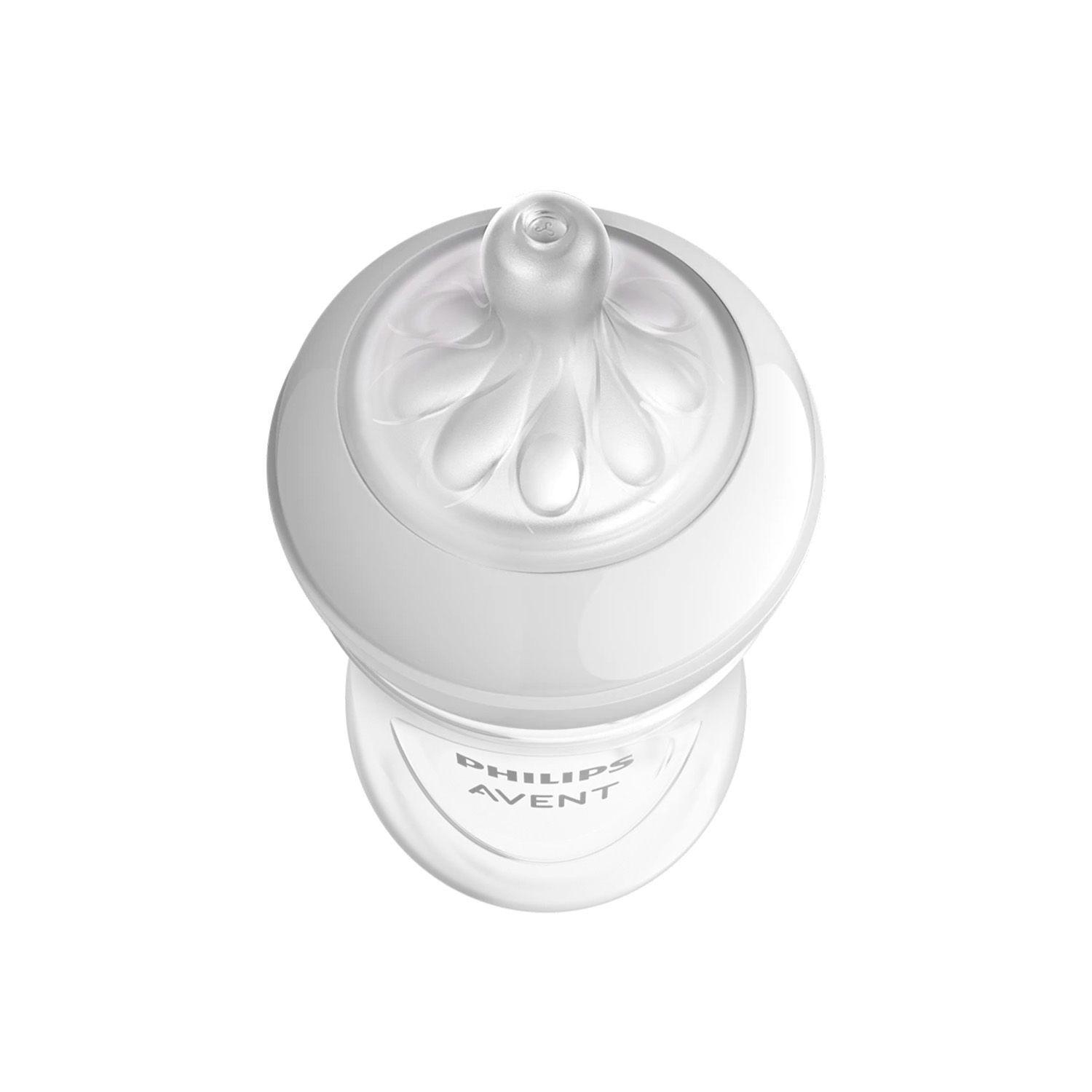 Set Mamaderas Avent SCD838/11 Natural + Cepillo y Chupete-3