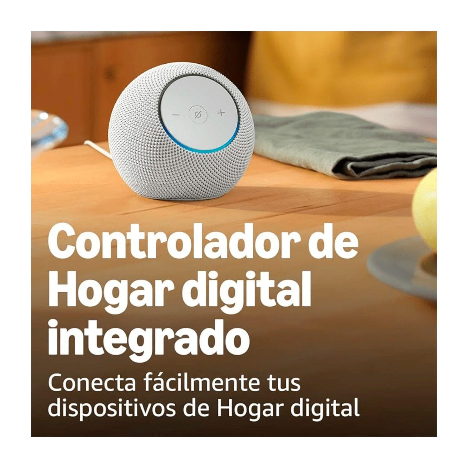 Parlante Inteligente Amazon Echo Dot Max Blanco Glaciar-2