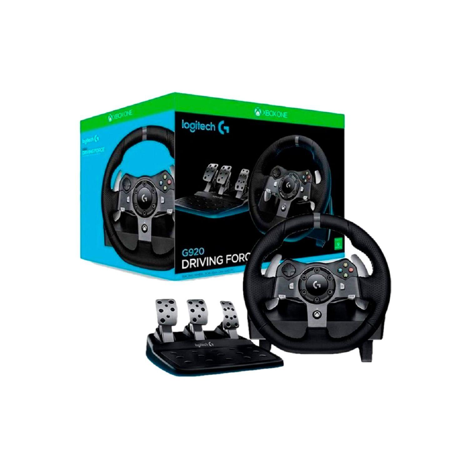 Volante Gamer Logitech Force Racing G920 XBOX PC USB-0
