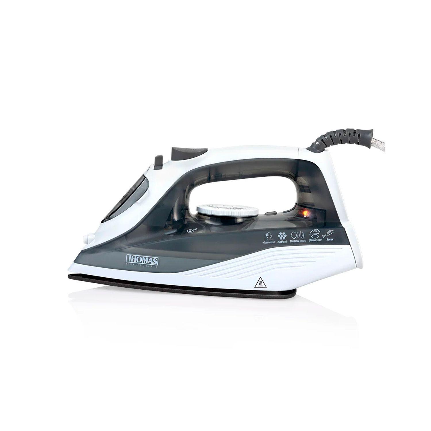 Plancha de Vapor Thomas TH-7003 Antiadherente 1600W-0