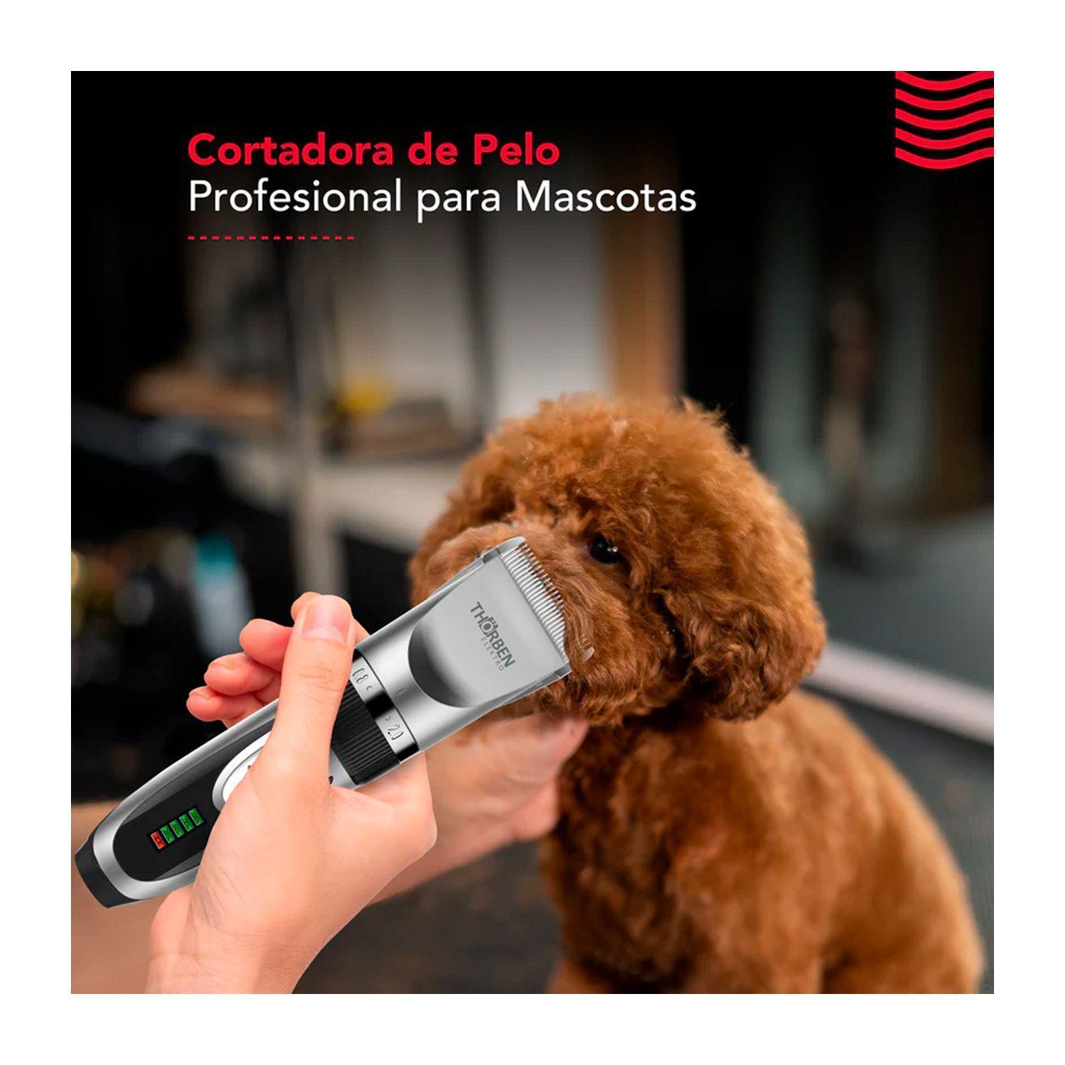 Máquina Corta Pelo Thorben Cordless Usb Pet Clipper-2
