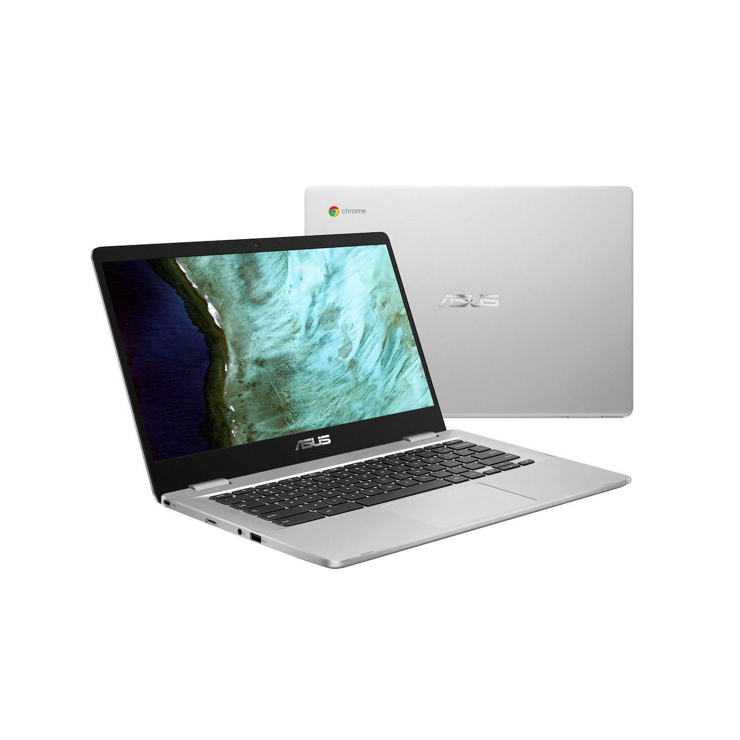 Notebook Chromebook Asus Celeron 4GB 64GB Chrome Os 14" HD-1