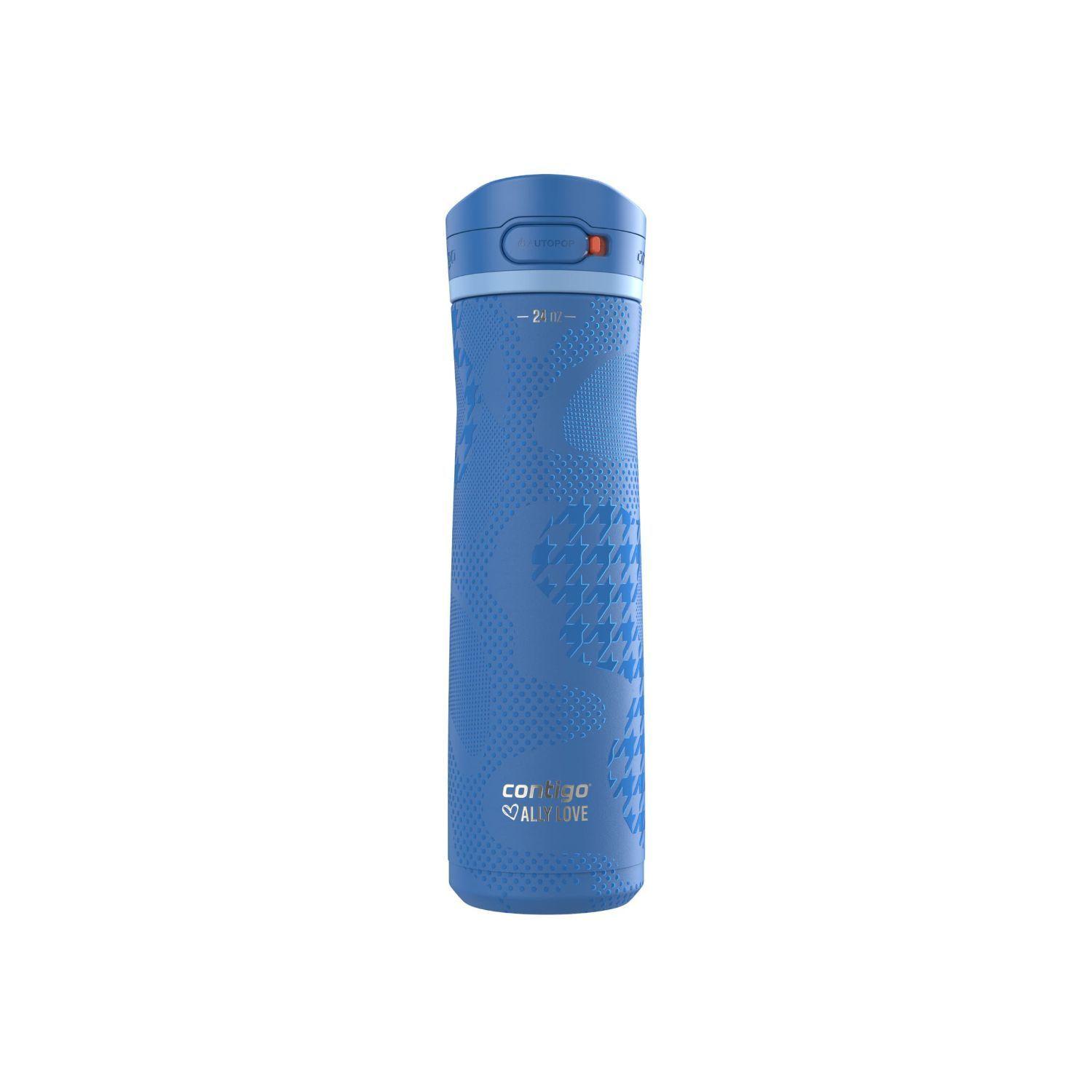 Botella Termica Contigo Autopop Jackson 710ml Antiderrame Azul-0