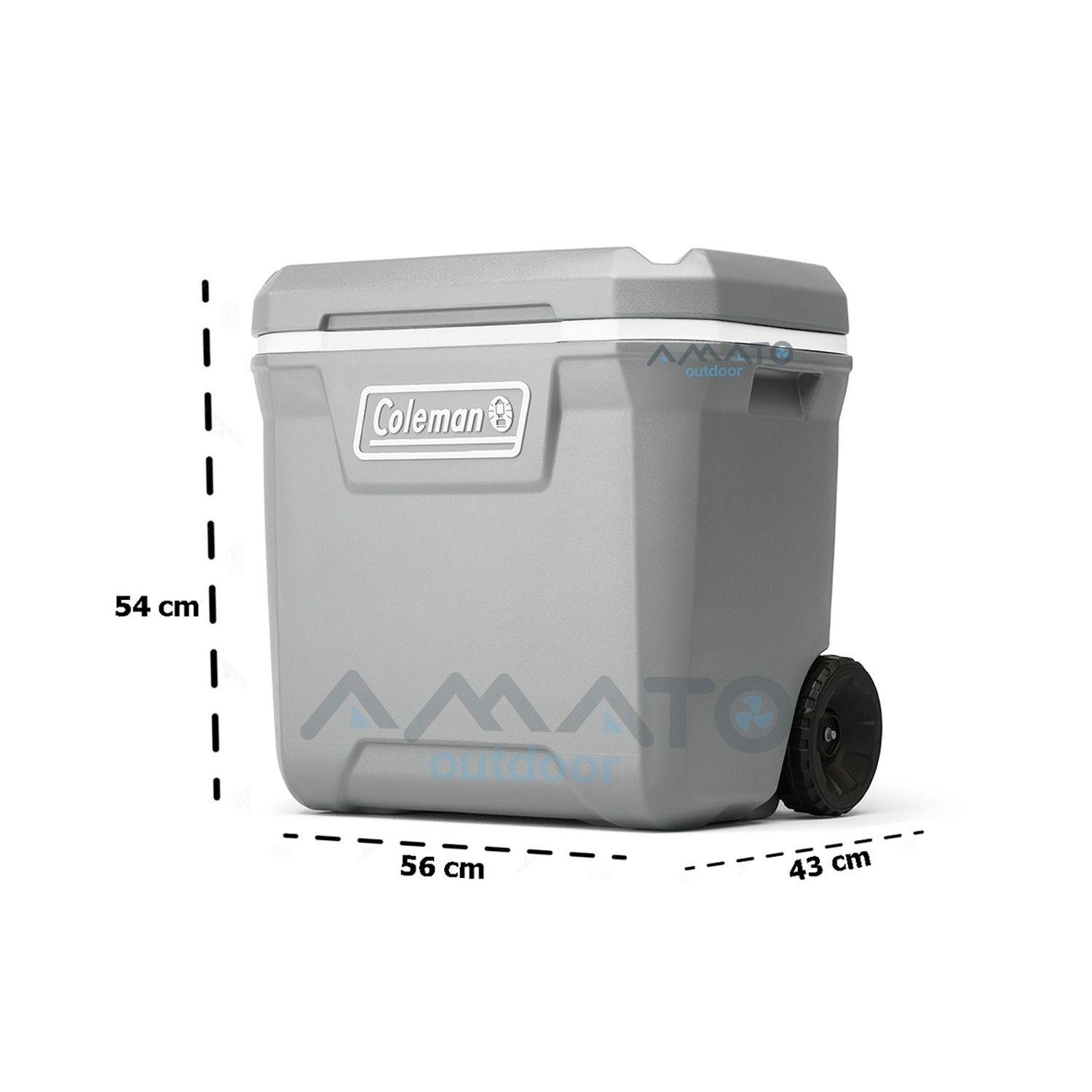 Cooler con ruedas Coleman 316 Series 62L 65QT Rock-2