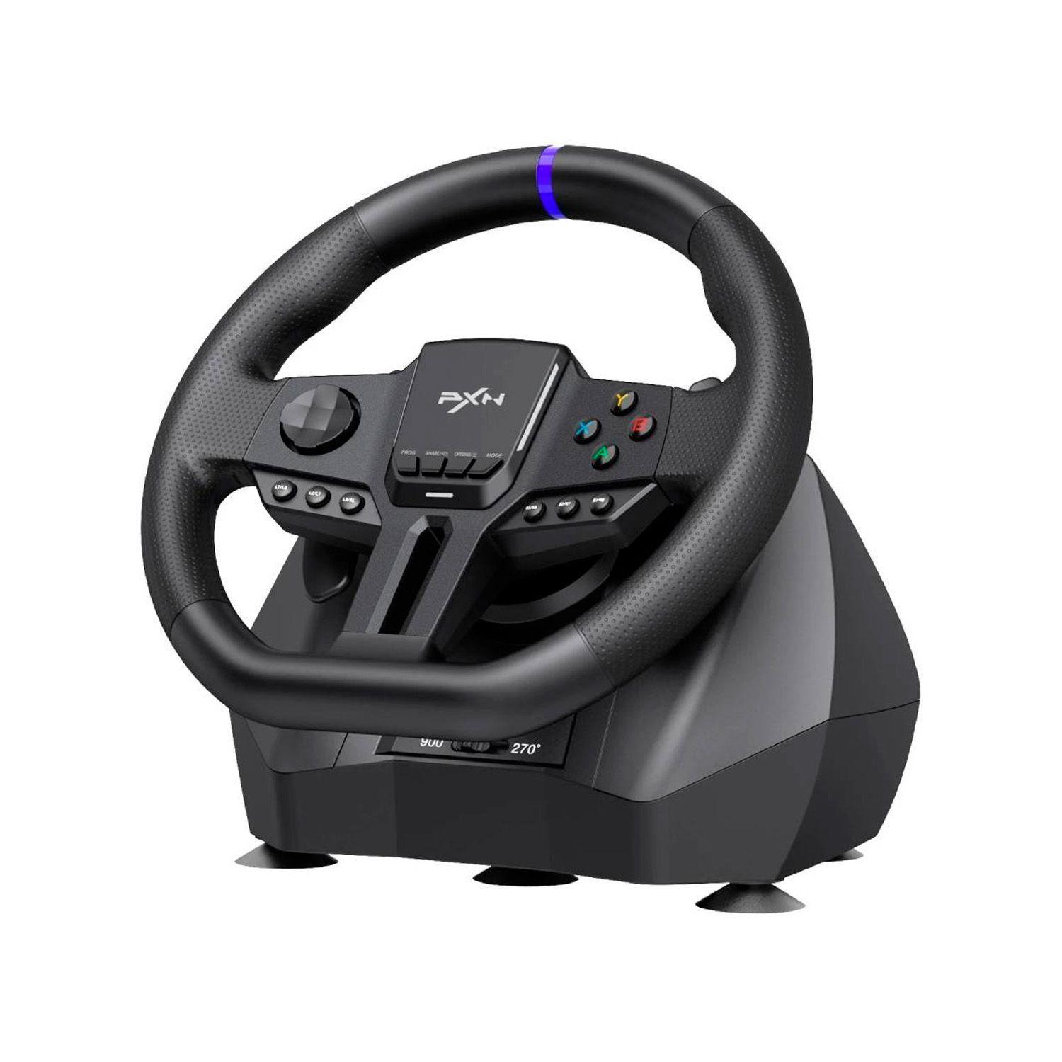 Volante de Carrera Gamer PXN V900 Gen 2 Ajustable Pedalera PC PS4 XBOX-3