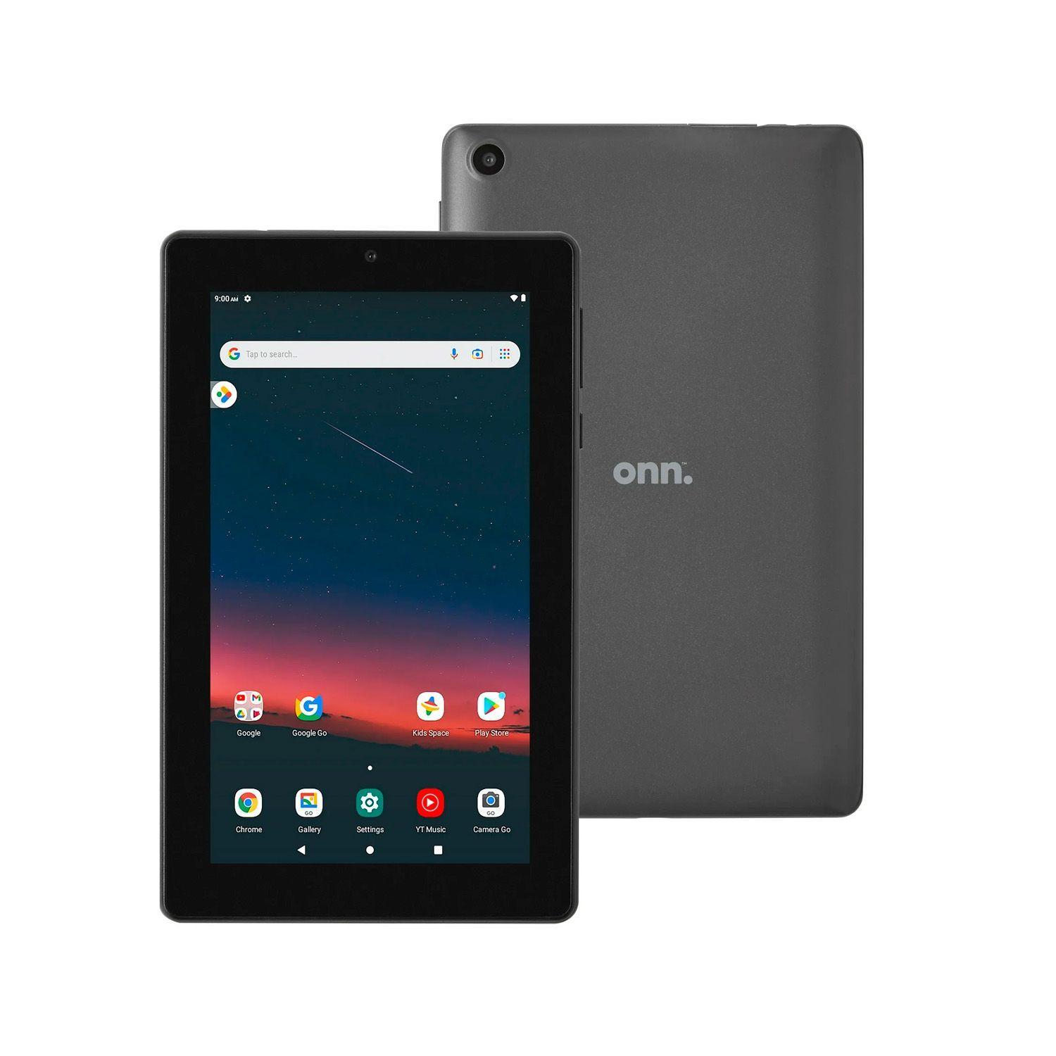 Tablet ONN 7" 32GB 2022 Android 12 Go Charcoal-0