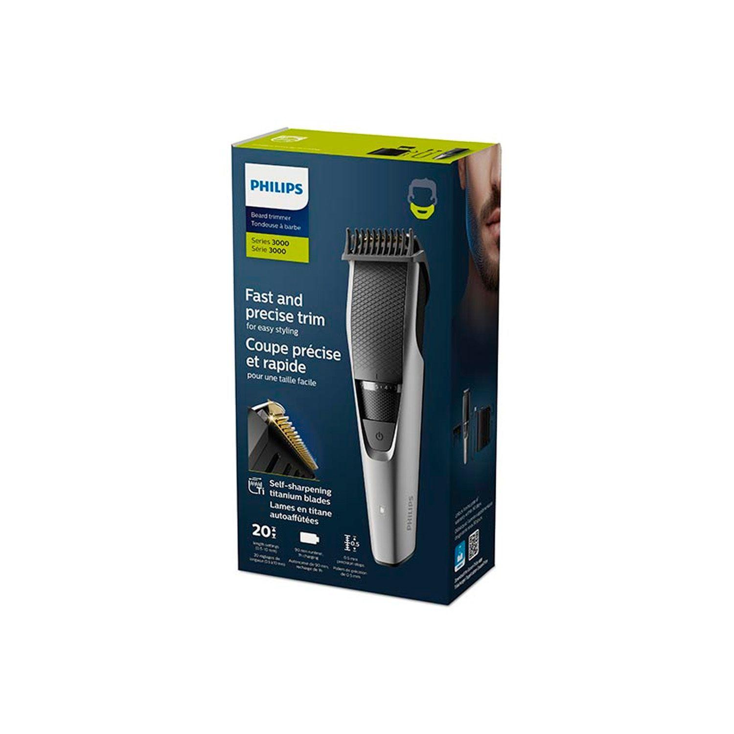Recortador de Barba Philips Serie 3000 BT3232/15 Gris-2