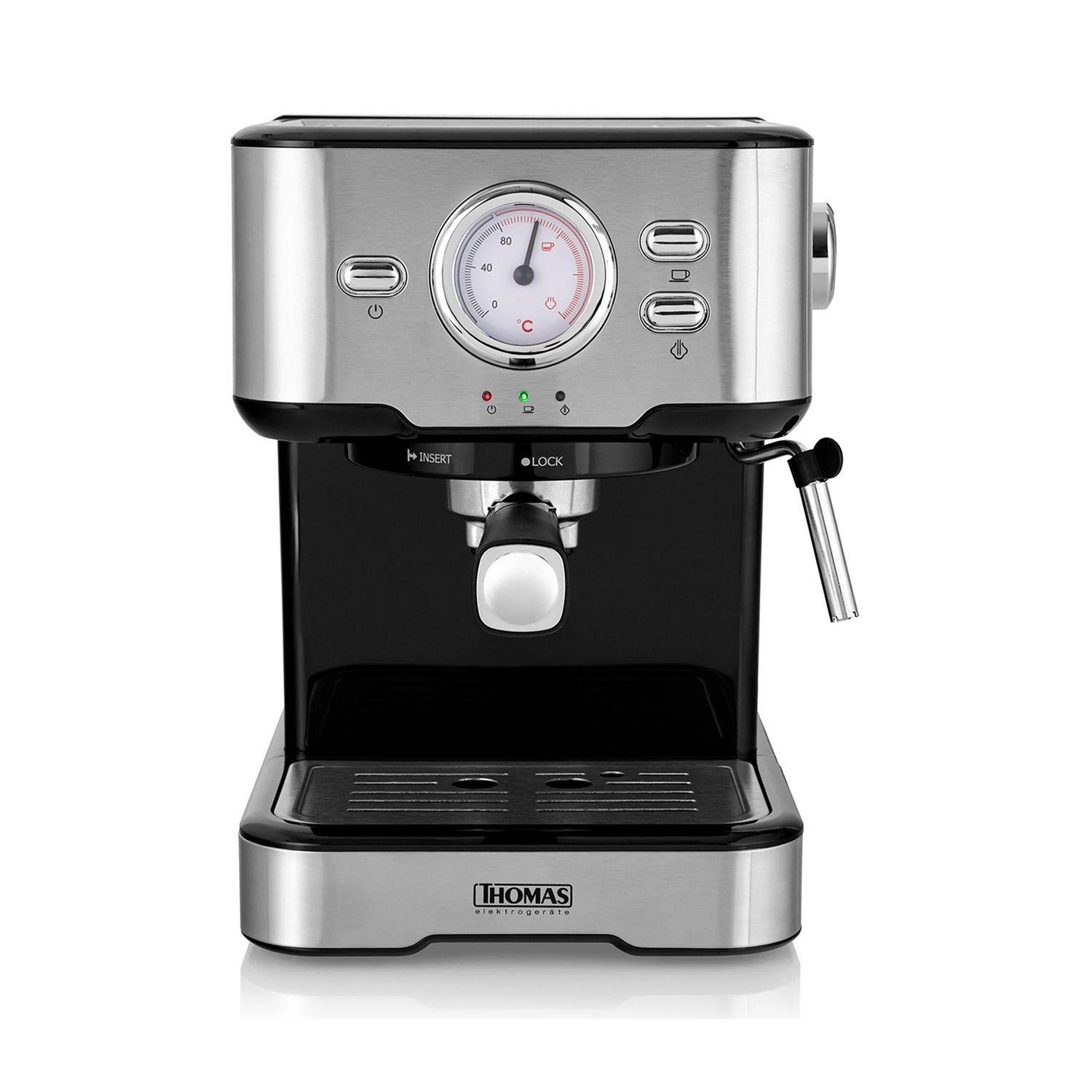 Cafetera Thomas TH-150E Automática 20bar 1,5 Lt Gris-0