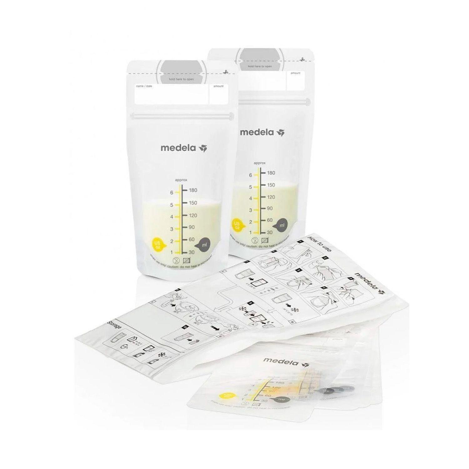Bolsa Almacenamiento Leche Materna Medela 25 Unidades-0