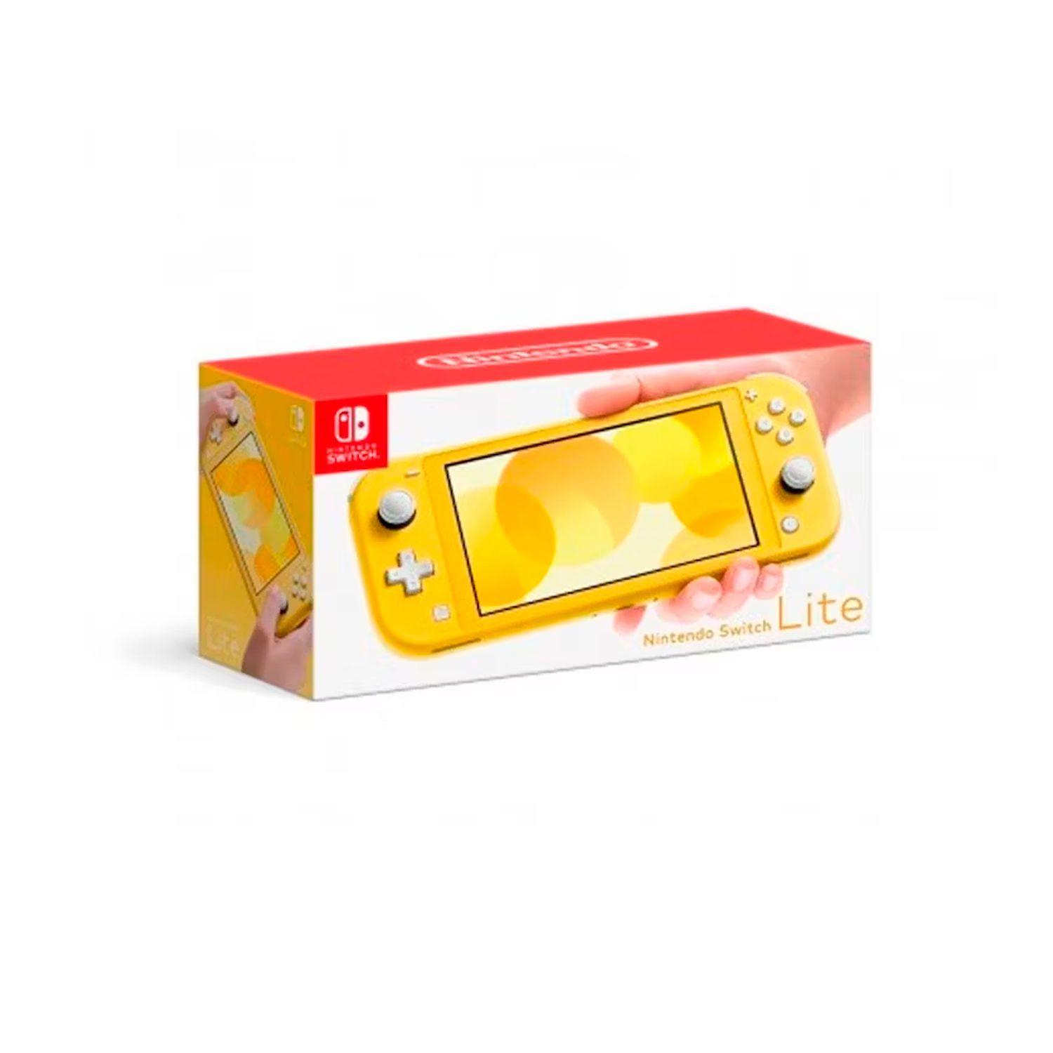 Consola Nintendo Switch Lite 32GB Amarilla-3
