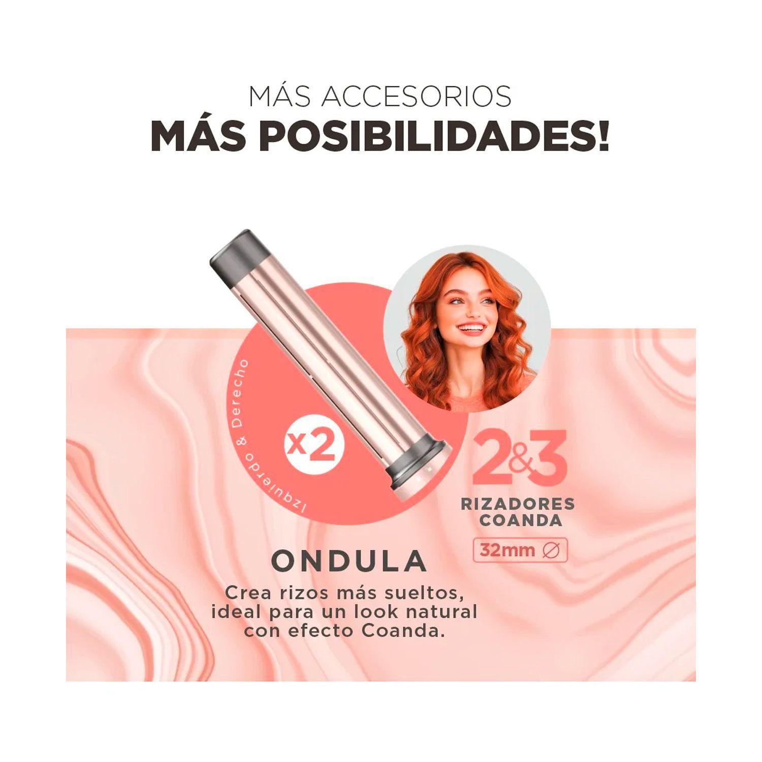 Cepillo Secador Gama Multistyler UniQ Aura 4 en 1-4