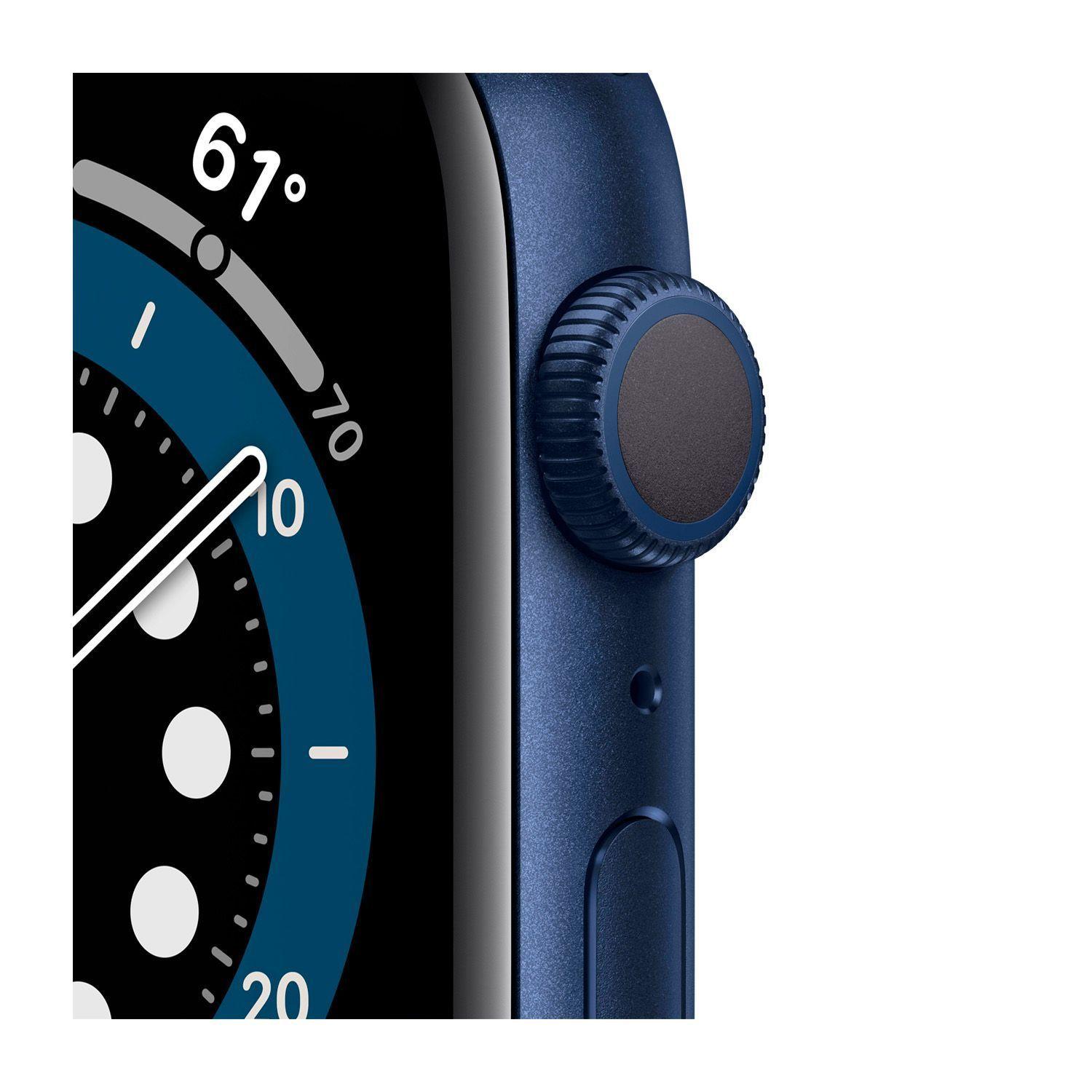 Reloj Apple Watch Series 6 40mm GPS + Celular Blue Aluminum Case Deep Navy Sport Band-3