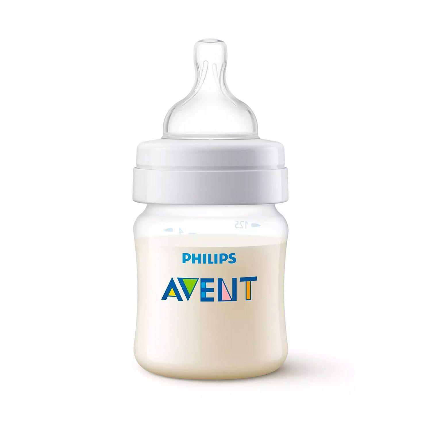 Biberón 0 m+ anticólicos 125 ml Avent SCY100/01-0