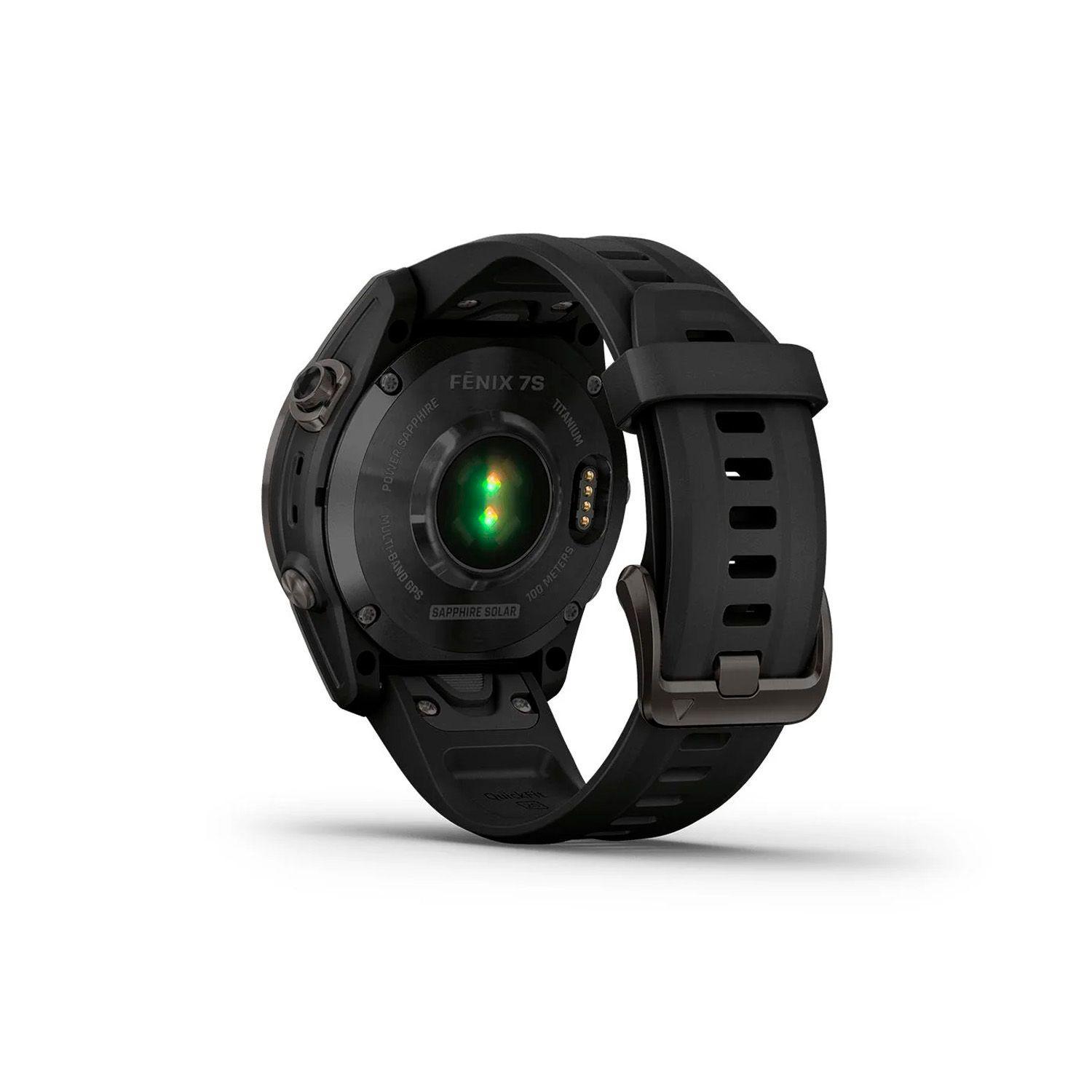 Reloj Garmin Fenix 7S Pro Saph Solar Carbon Gray 42mm-2