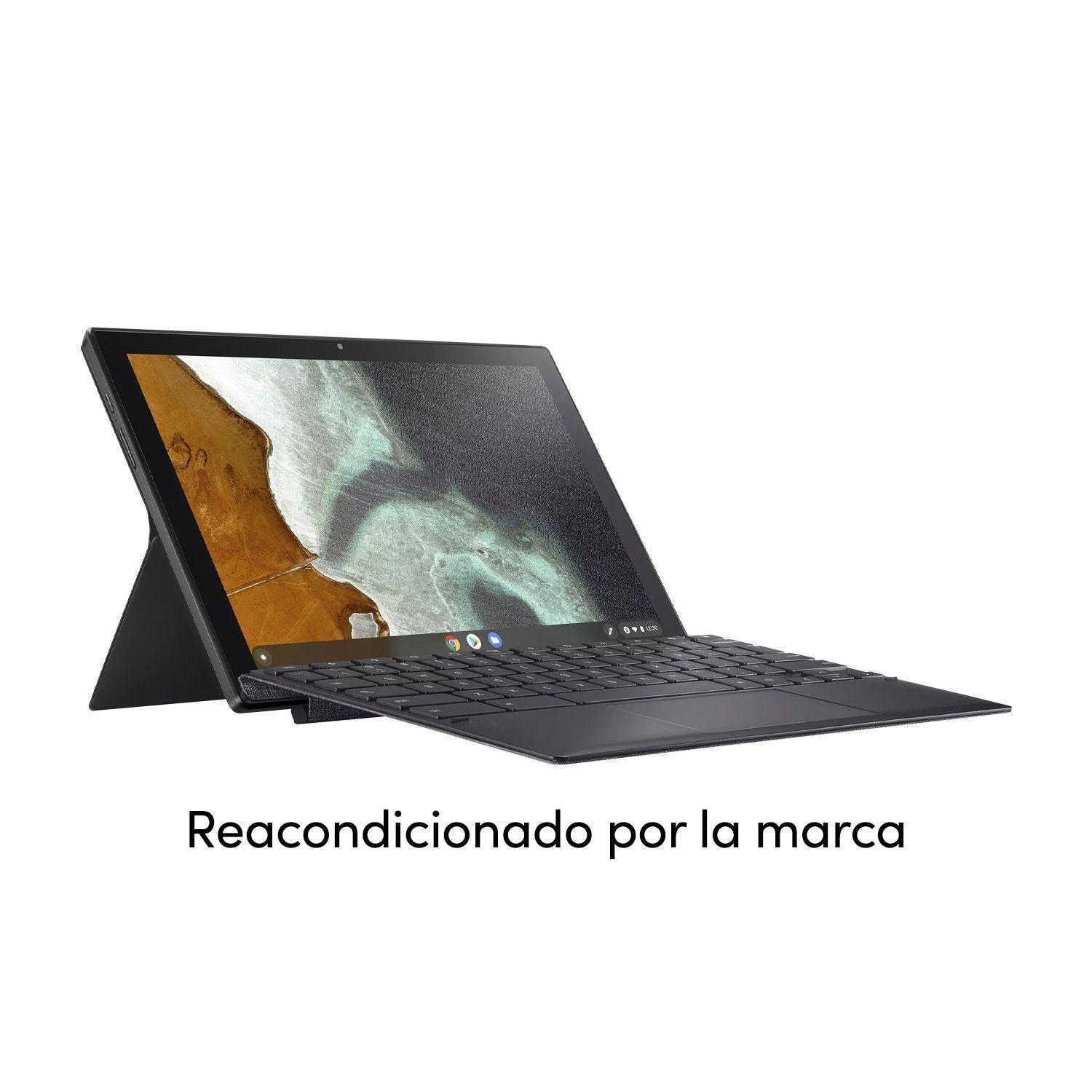 Notebook Chromebook 2 en 1 Asus 4GB 32GB 10.5' Tactil Chrome OS-1
