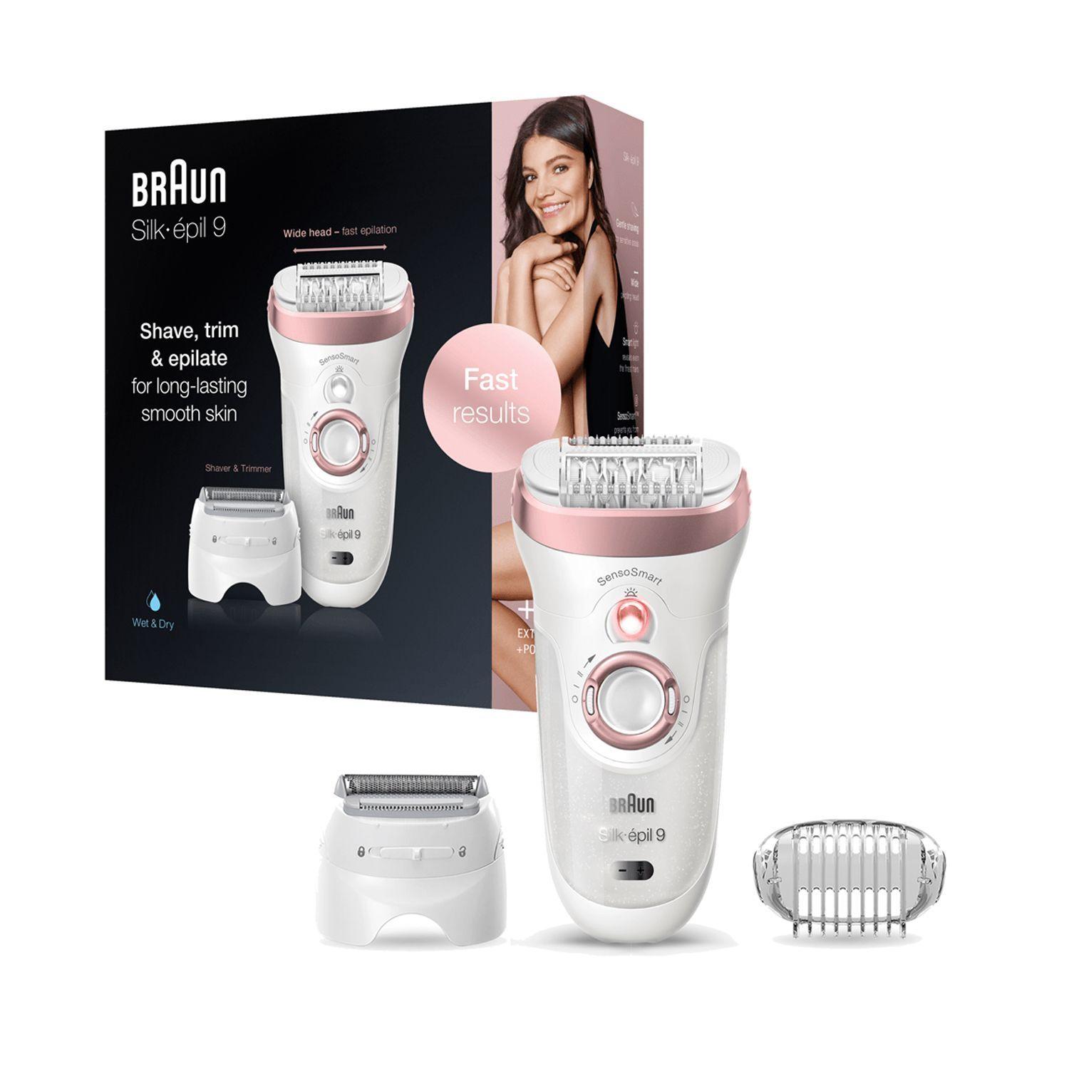 Depiladora Inalámbrica Braun Legepil SES9-720 ROSGOWHT-1