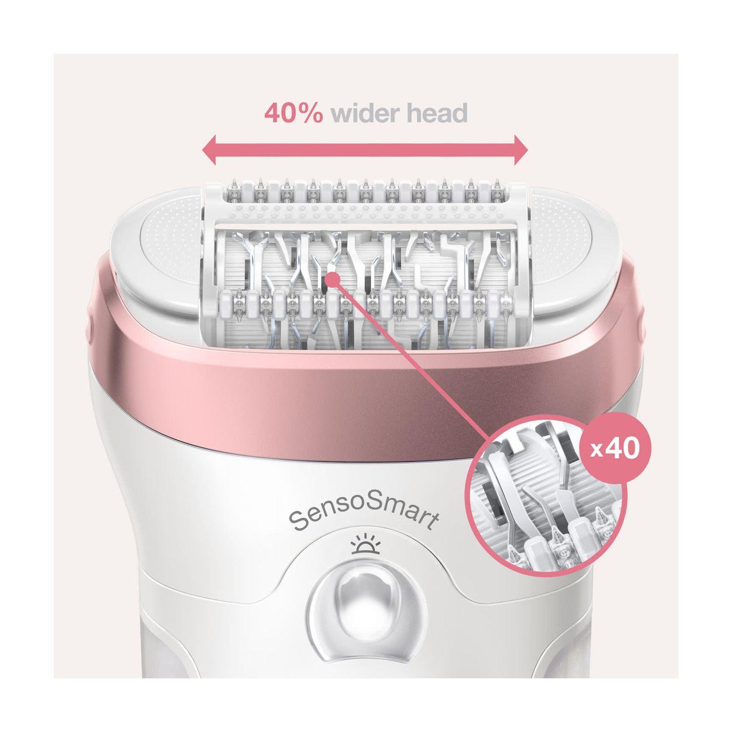 Depiladora Inalámbrica Braun Legepil SES9-720 ROSGOWHT-2