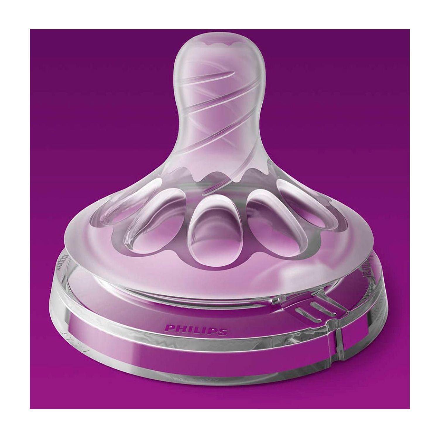 Tetina Anticólicos Avent Natural 0m+ Flujo Recién Nacidos Libre BPA-3