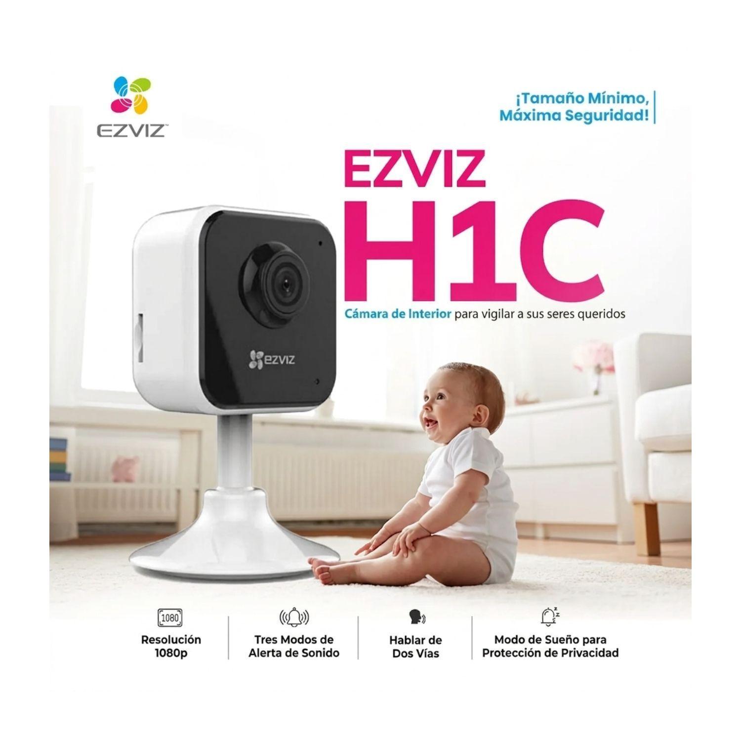 Camara de Seguridad IP Ezviz H1C WiFi 2MP FHD Wifi USB C-2