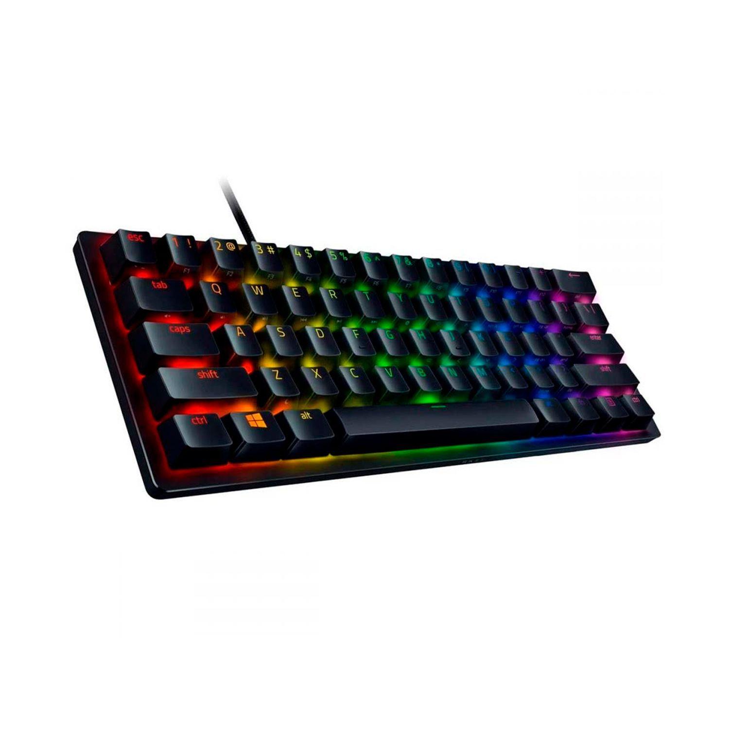 Teclado Gamer Óptico Razer Huntsman Mini Switch Púrpura USB RGB-2