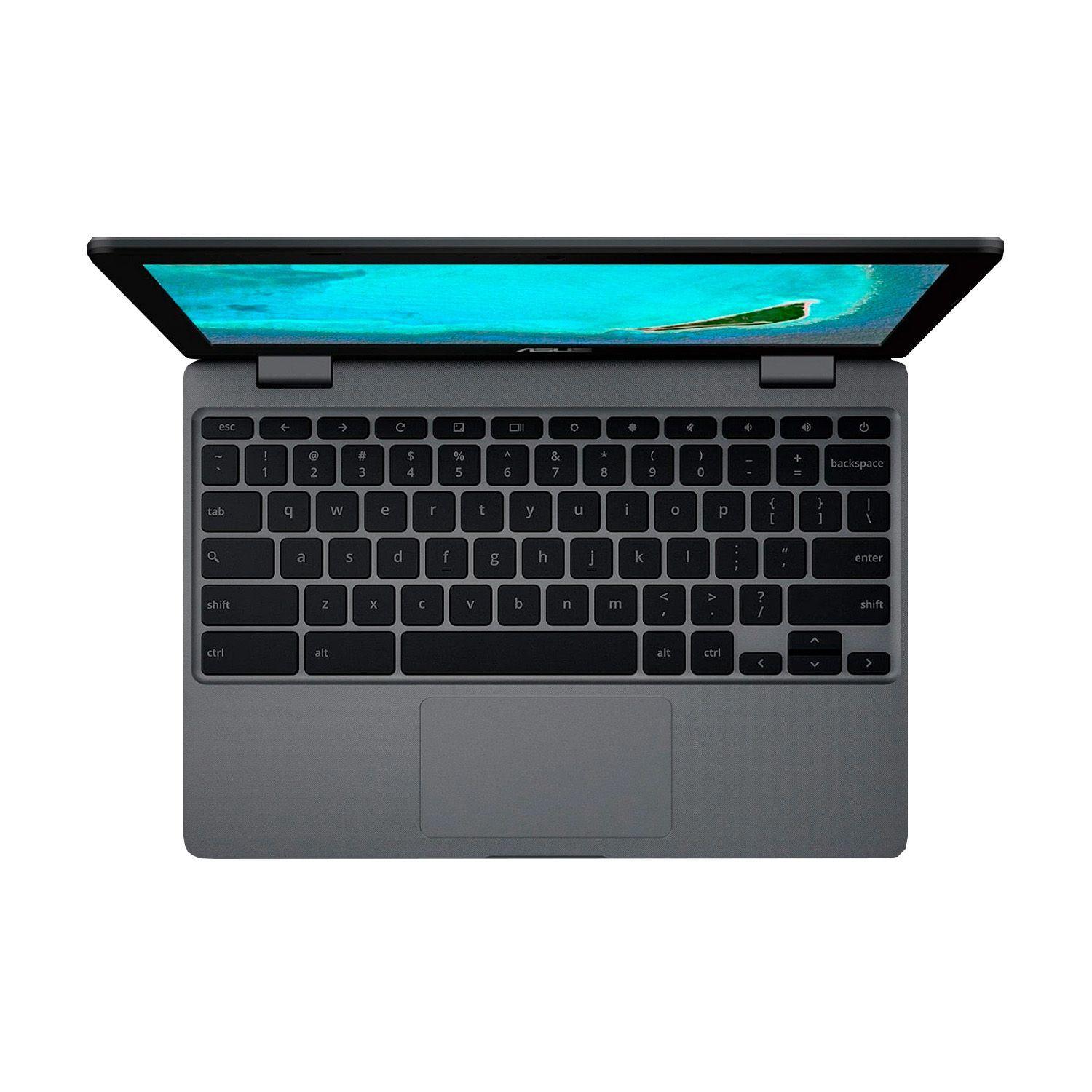 Notebook Chromebook Asus Celeron 4GB 32GB 11.6" HD Chrome OS-2