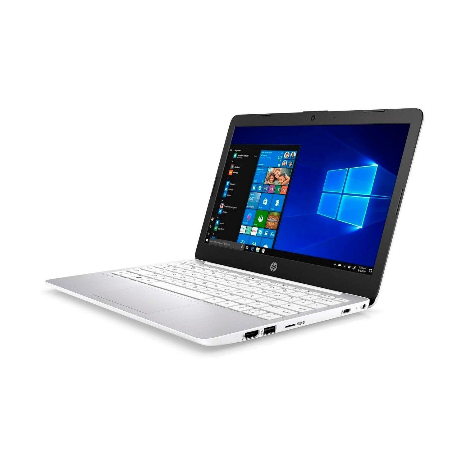 Notebook Hp Stream Celeron 4GB 64GB 11.6" Win10 Blanco-2