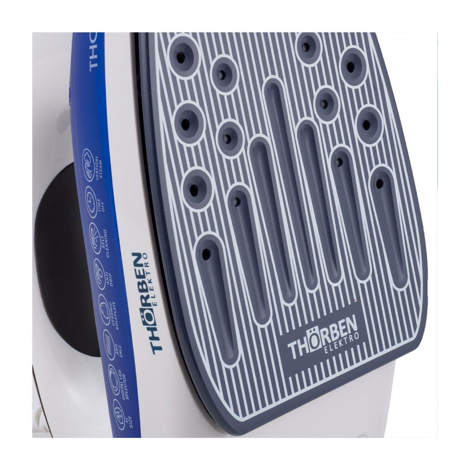 Plancha a Vapor Thorben Led XL 2200W-3
