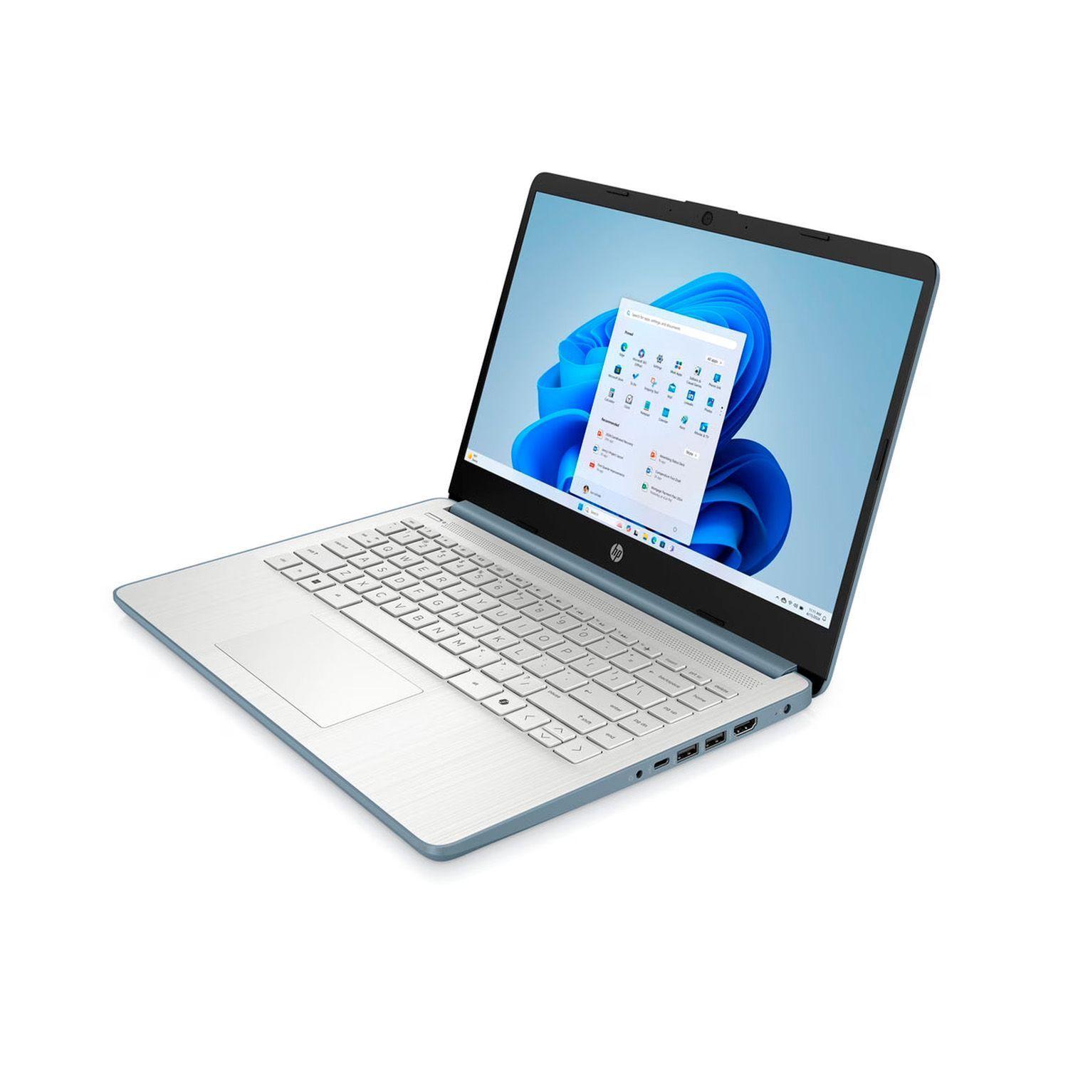Notebook HP Intel N150 4GB 128GB UFS 14 HD W11 Azul Luna-2