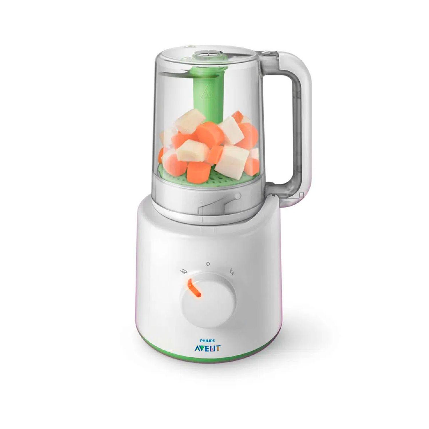 Vaporera Licuadora Avent SCF870/20 2 en 1 400W-0