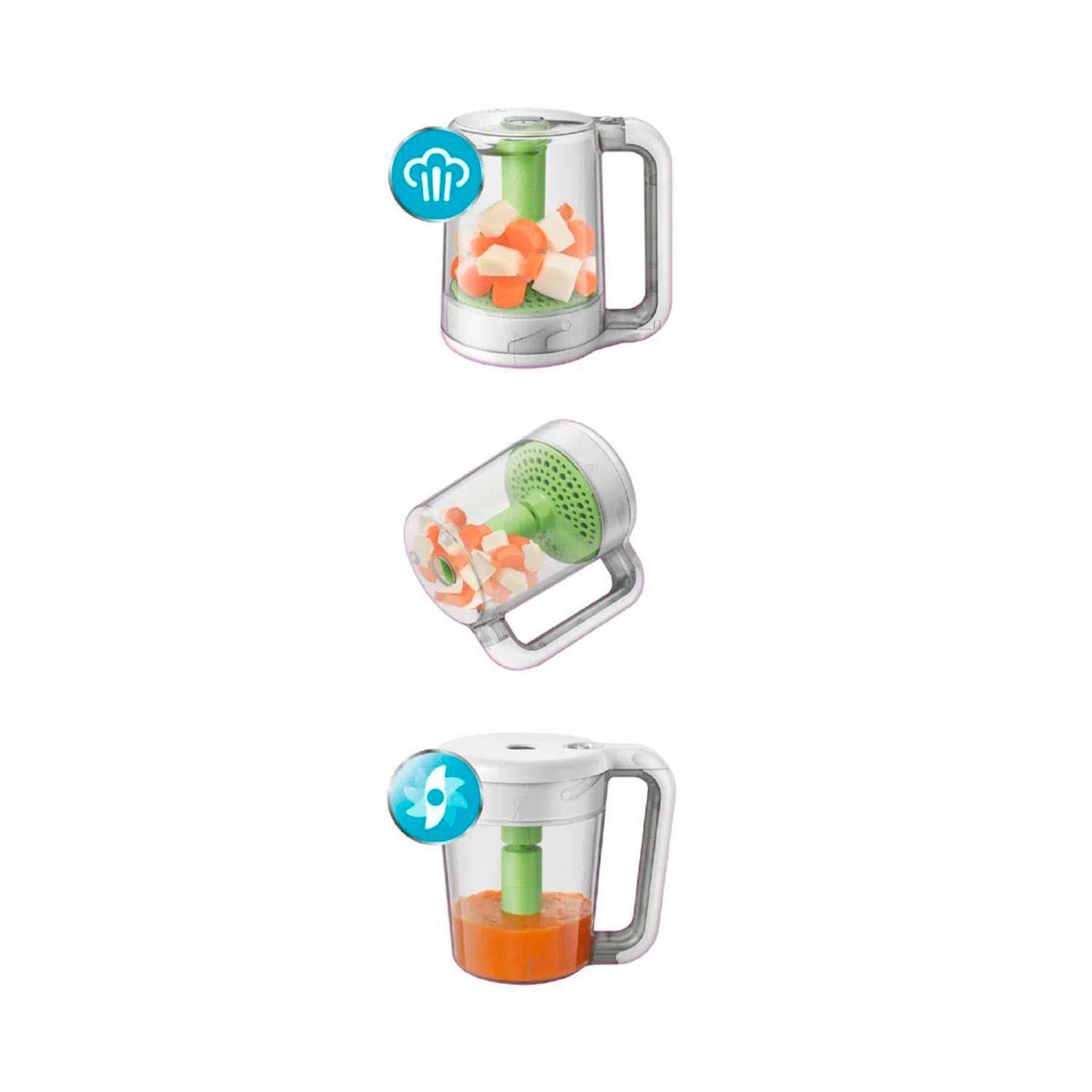 Vaporera Licuadora Avent SCF870/20 2 en 1 400W-2