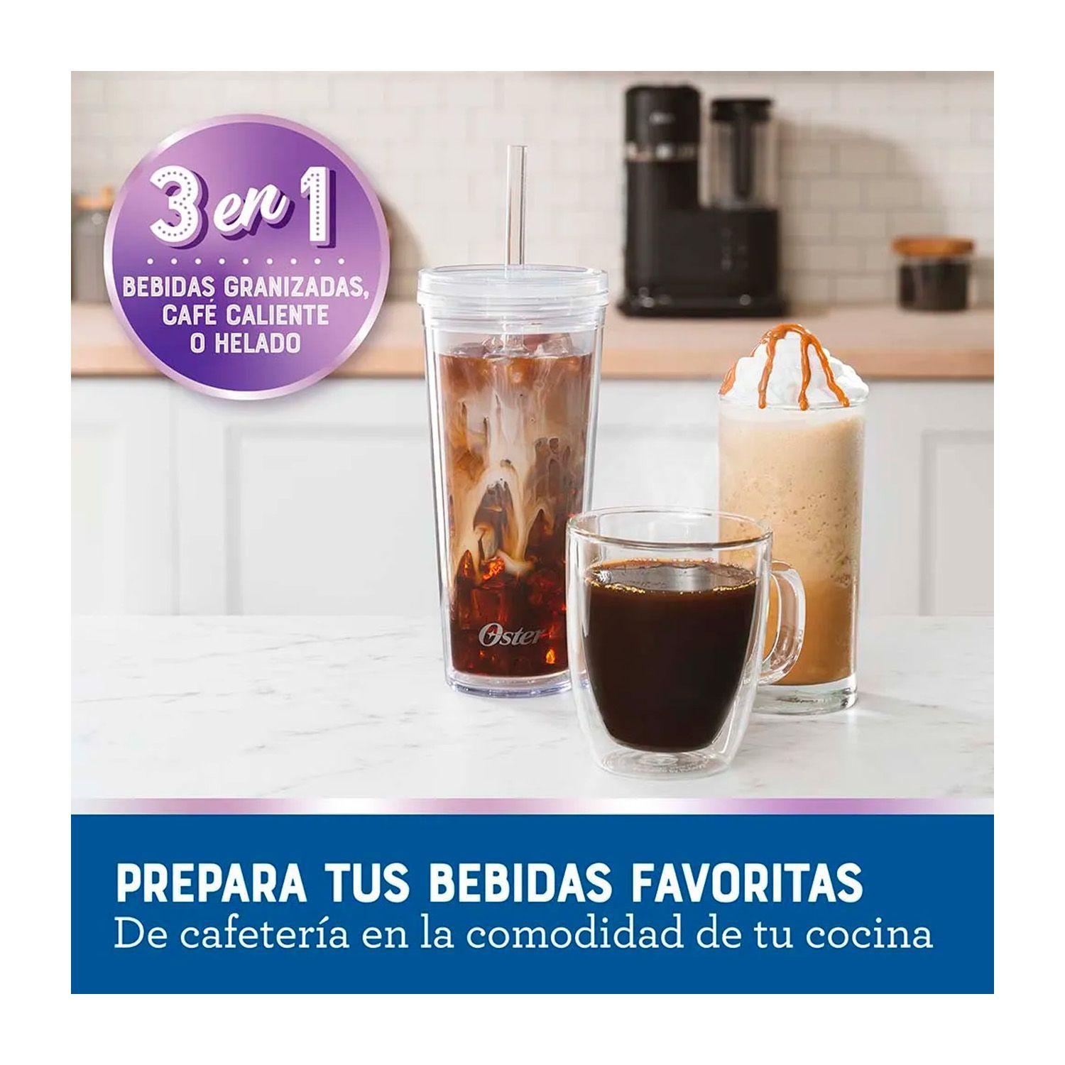 Cafetera Oster Frappe + Licuadora Bvstdc03b Automática-3