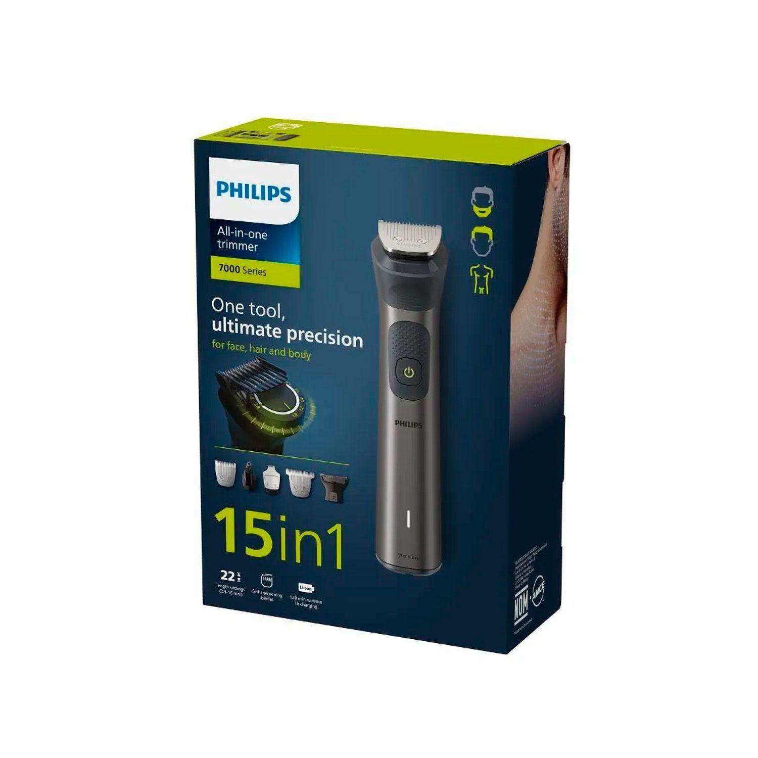 Afeitadora Philips Multigroom Serie 7000 MG7940/15 + 15 pzas-3