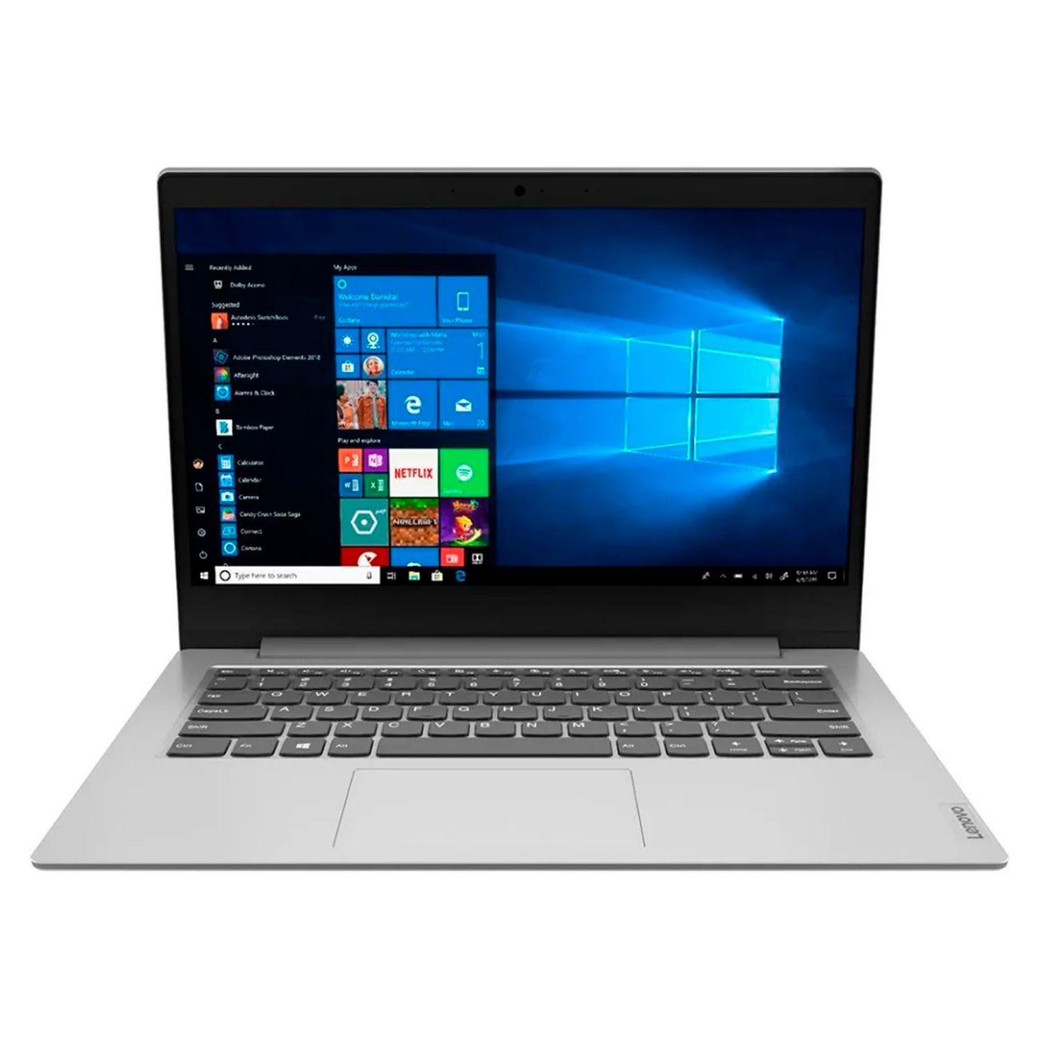 Notebook Lenovo Ideapad A6 4GB 64GB 14" HD W10 Gris Plata-0