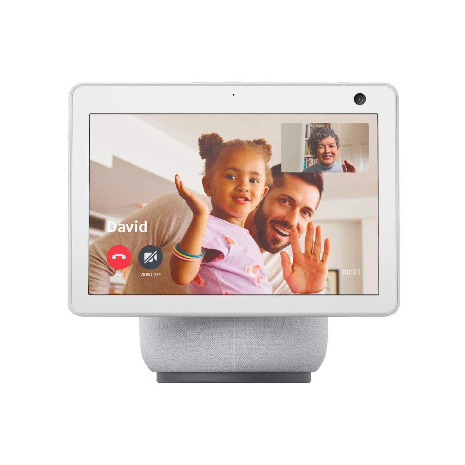 Asistente de Voz con Pantalla Amazon Echo Show 10 3ra Gen 10,1" HD Blanco Glaciar-0