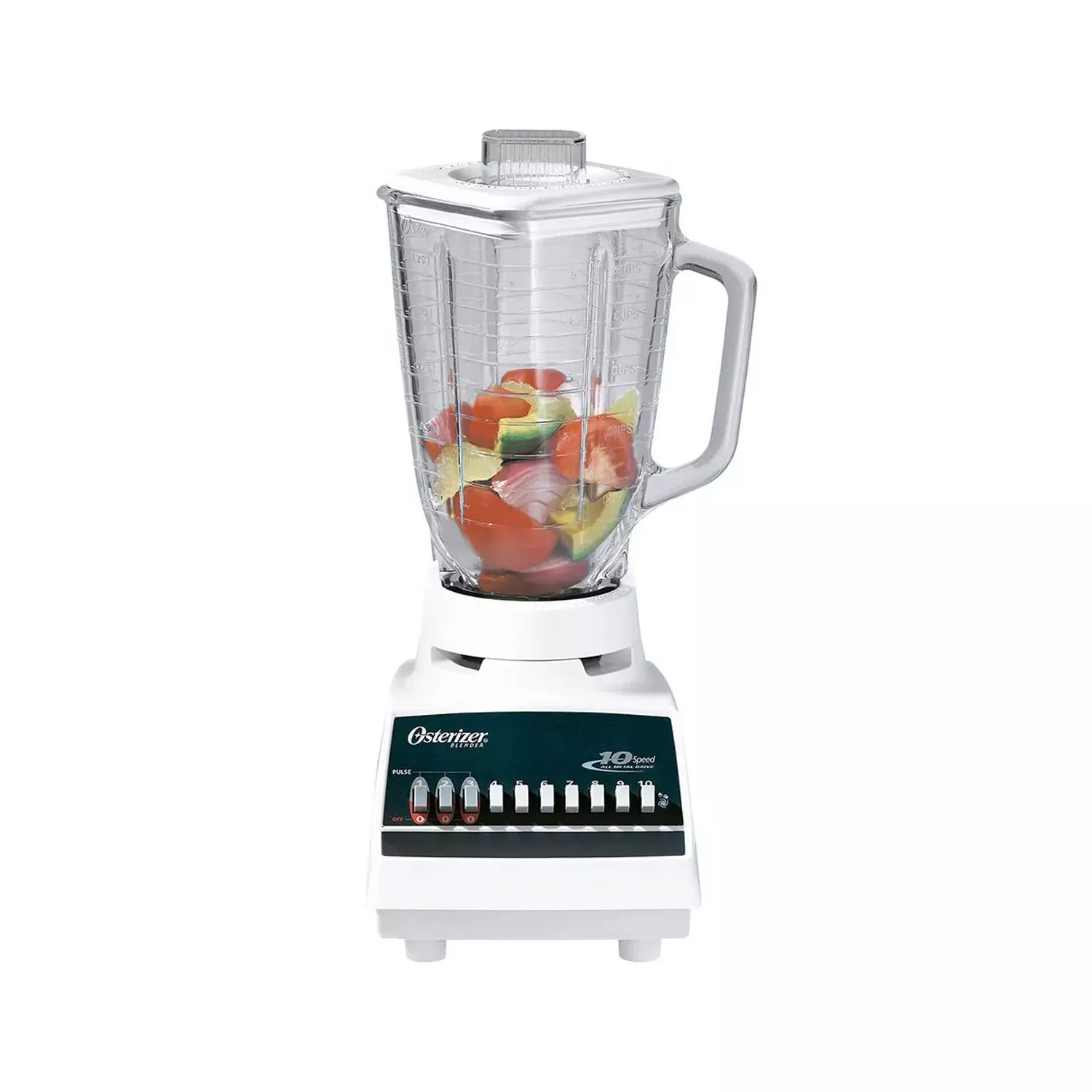 Licuadora Juguera Oster 4172 10 Vel 1.25L 300W Blanca-0