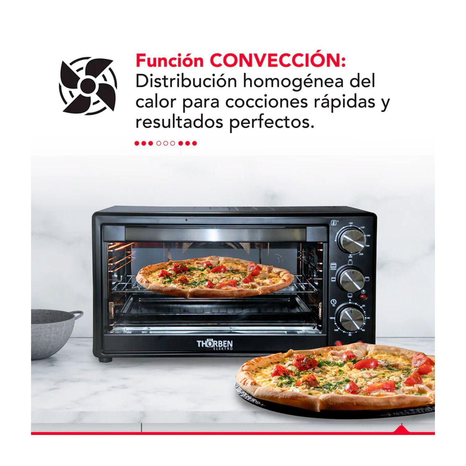 Horno Electrico Thorben Magnum Oven 60L 3 modos 2200W-5