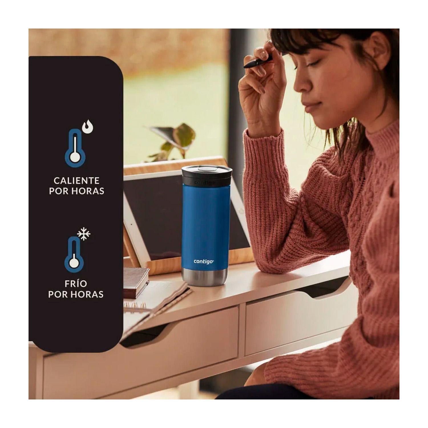 Vaso Térmico Contigo Huron 2.0 Azul 473m-5