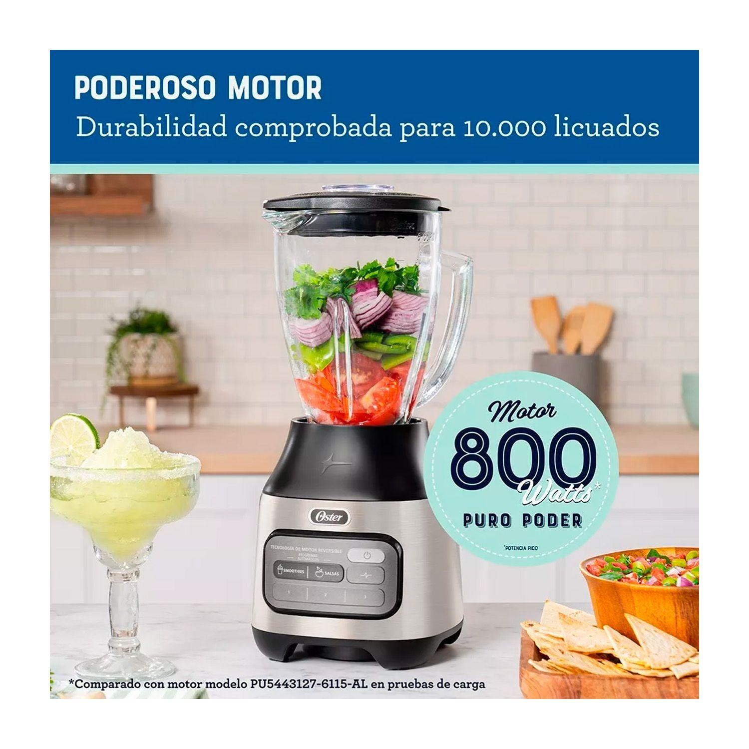 Licuadora Oster Reversible 3 Vel +Pulso Blstpegnrt Gris 800W-2