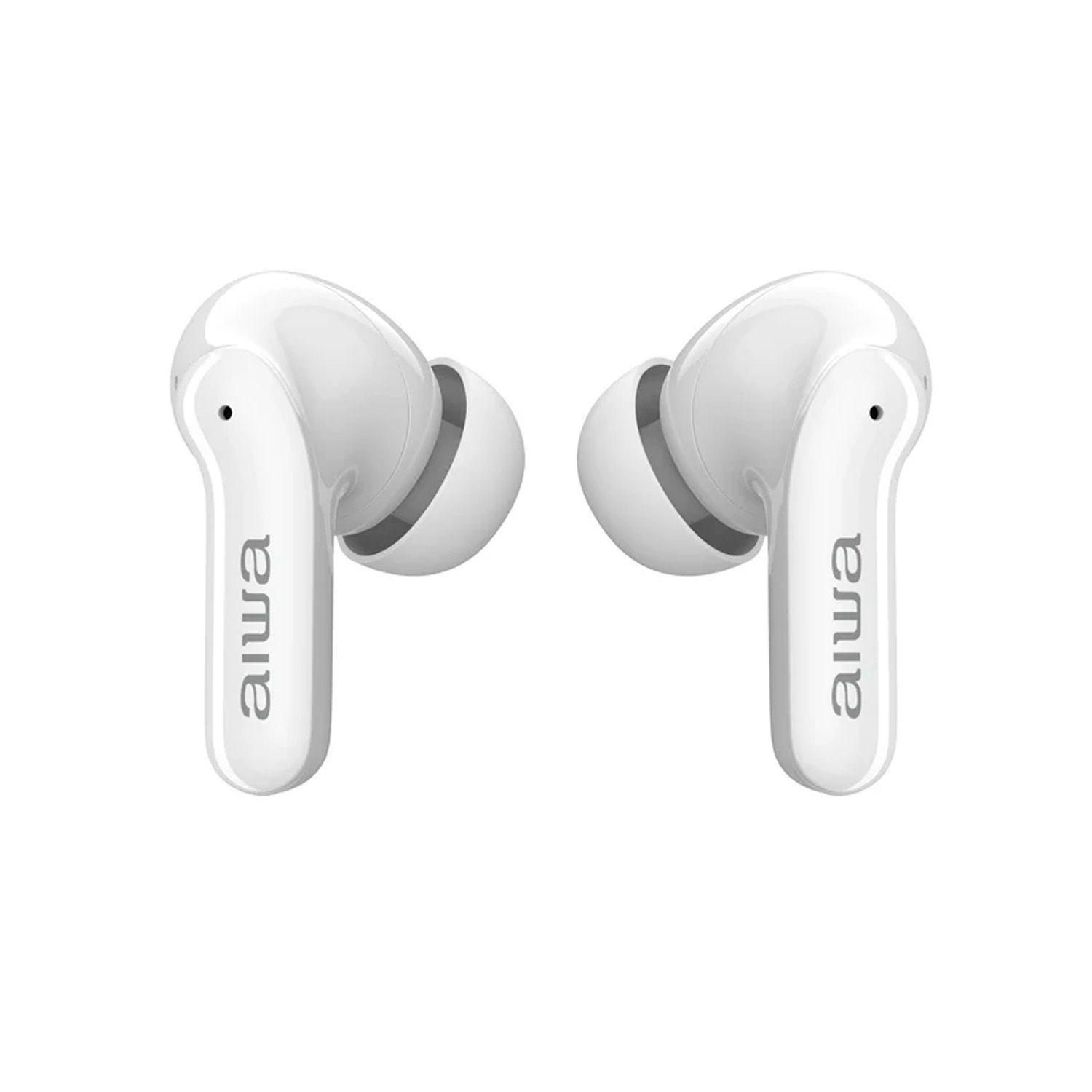 Audifonos Inalambricos Aiwa Funcion Tws Aw-twsr2 Blanco-3