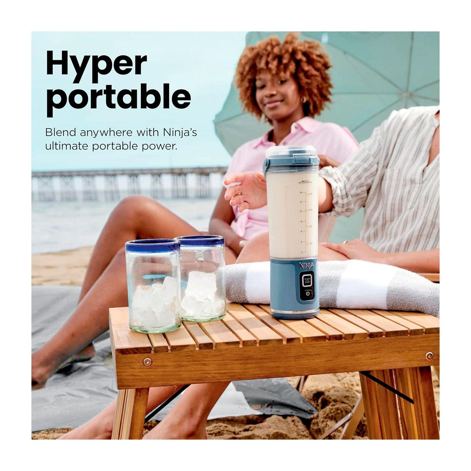 Licuadora Portátil Ninja BC151 530ml Morado USB-2