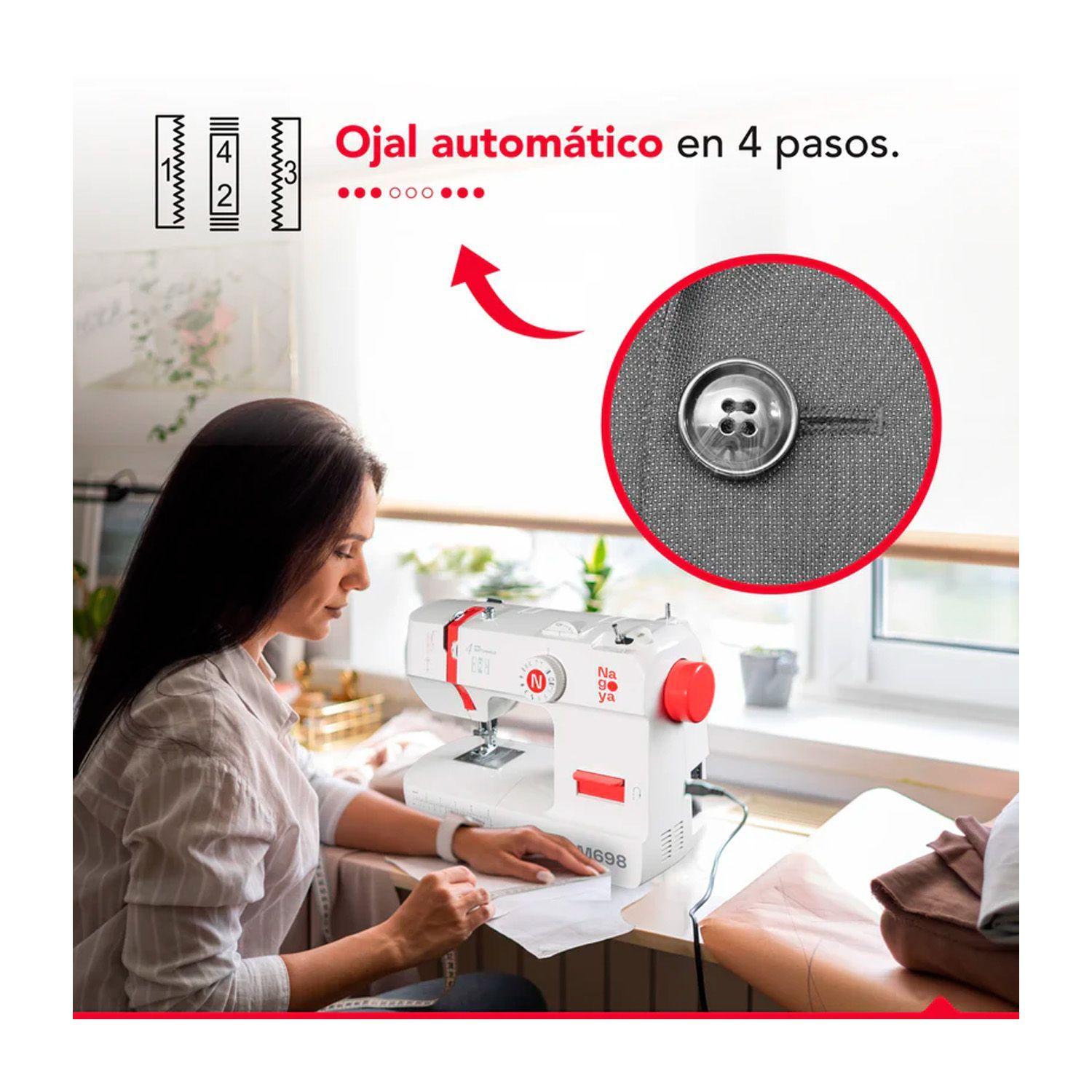 Maquina De Coser Nagoya SM698 12 Puntadas-3