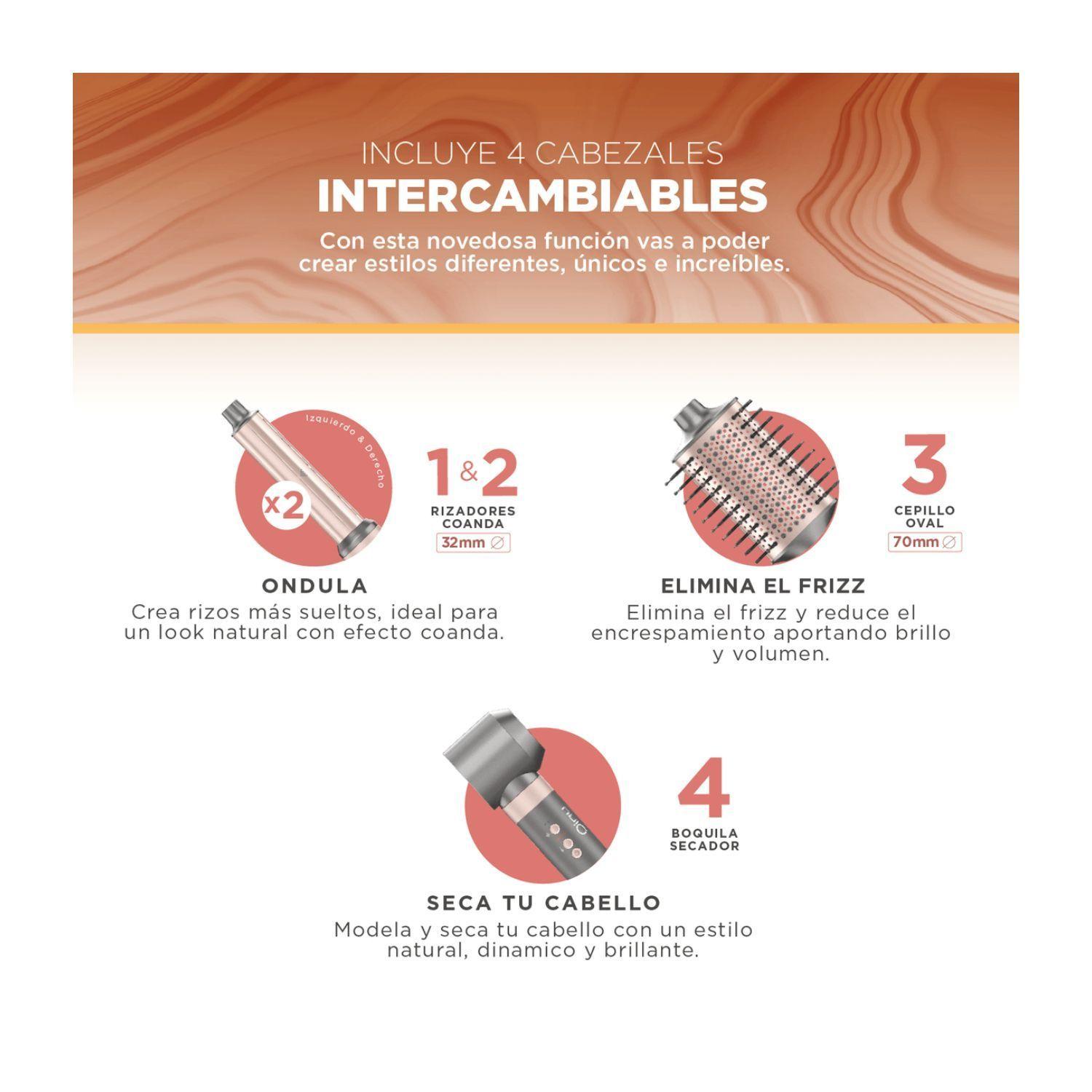 Cepillo Secador Gama Multistyler UniQ Styler Flow 4 en 1-4