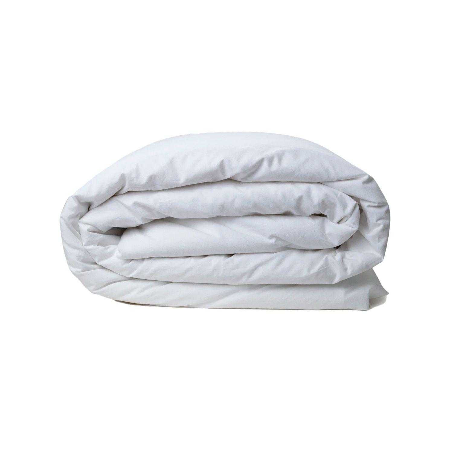 Funda de Plumón King Ameritex Algodón White 200 Hilos-0