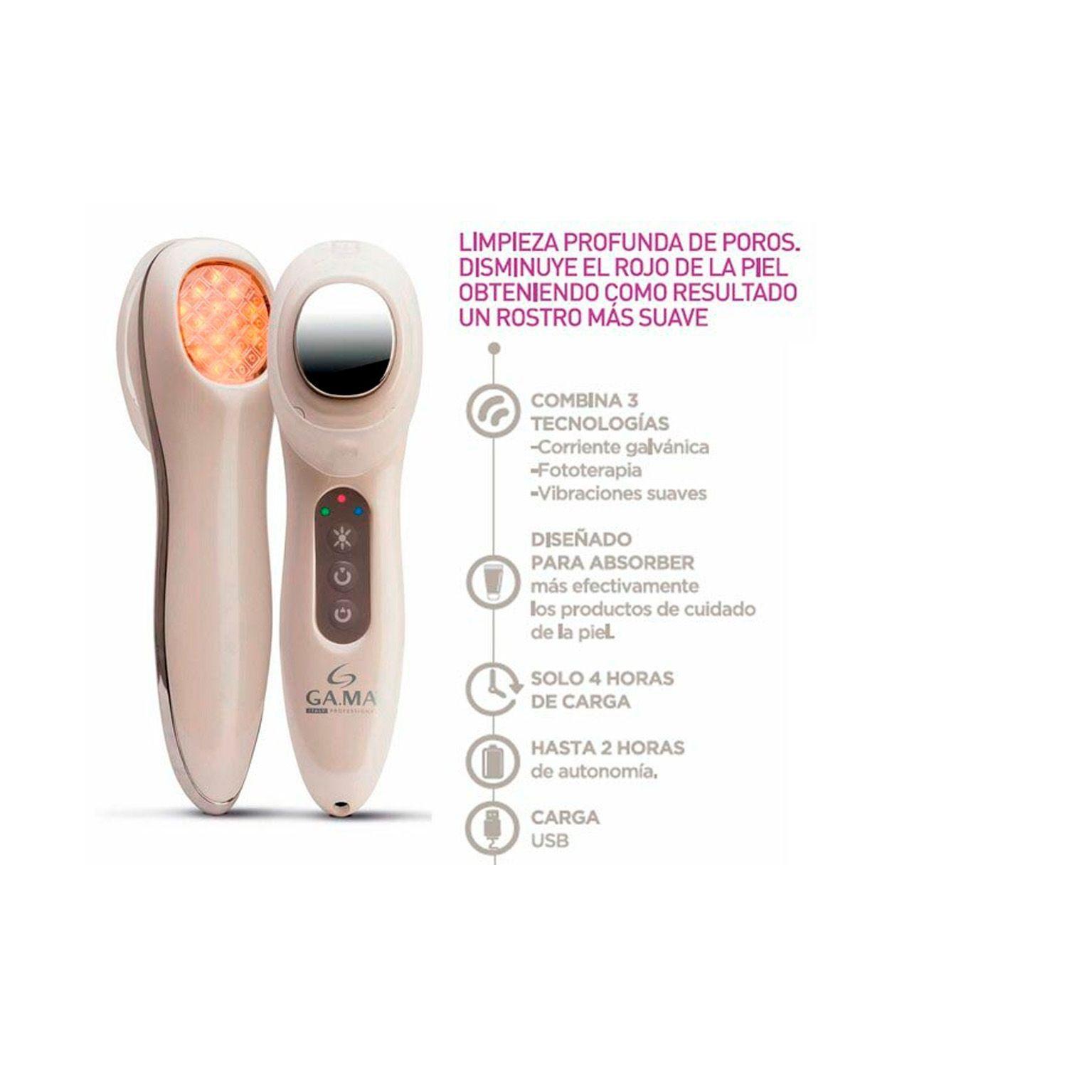 Masajeador Facial Gama Led Ultrasónico-3