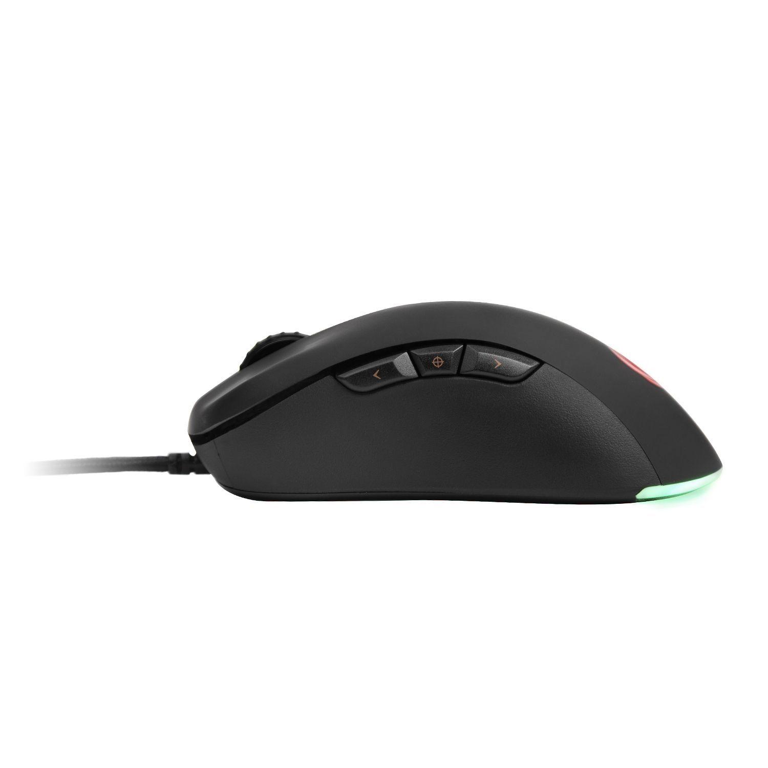 Mouse Gaming Nibio Rule MG1000 16000 Dpi Rgb-2